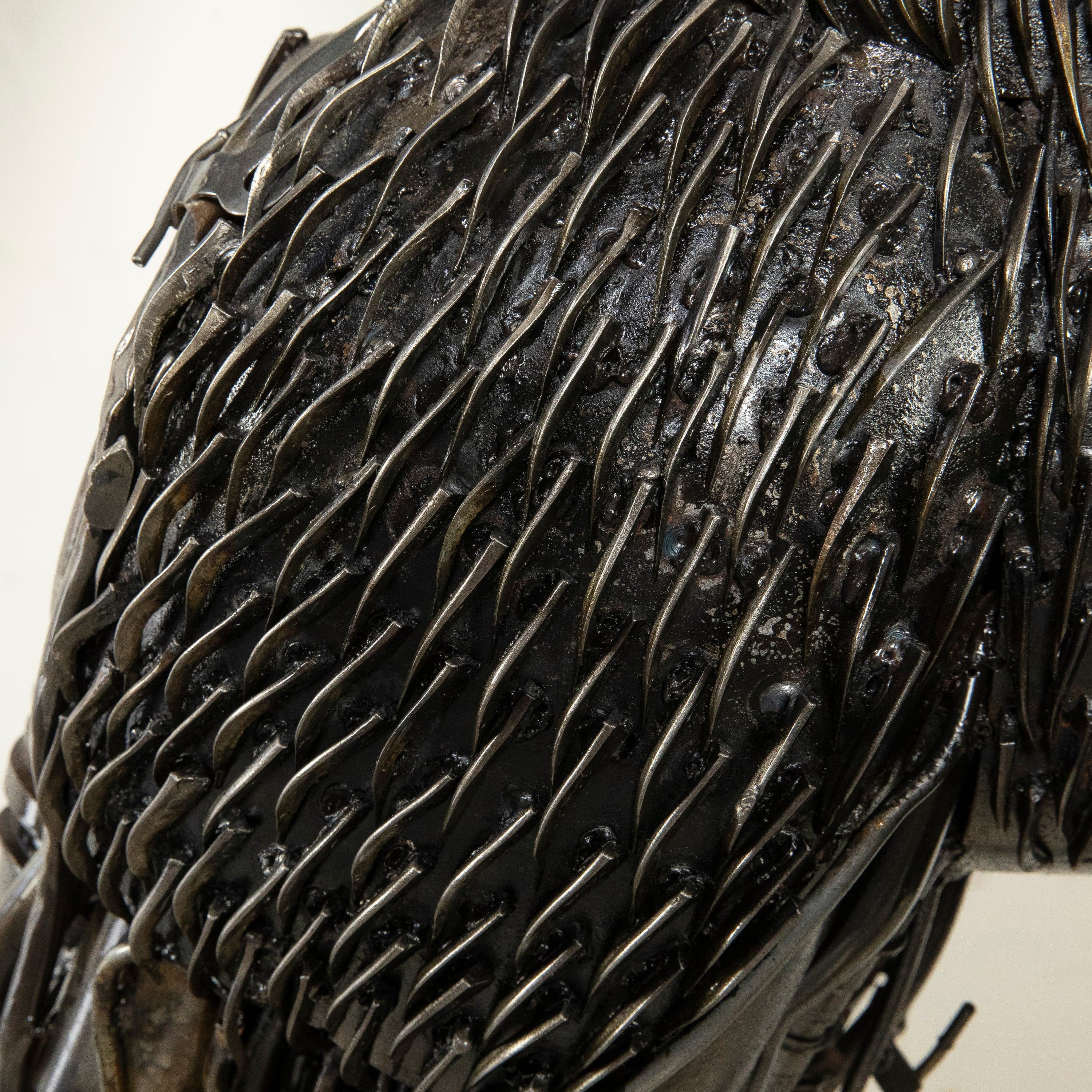 Kalifano Recycled Metal Art 79" King Kong Inspired Recycled Metal Art Sculpture RMS-KKONG200-S01