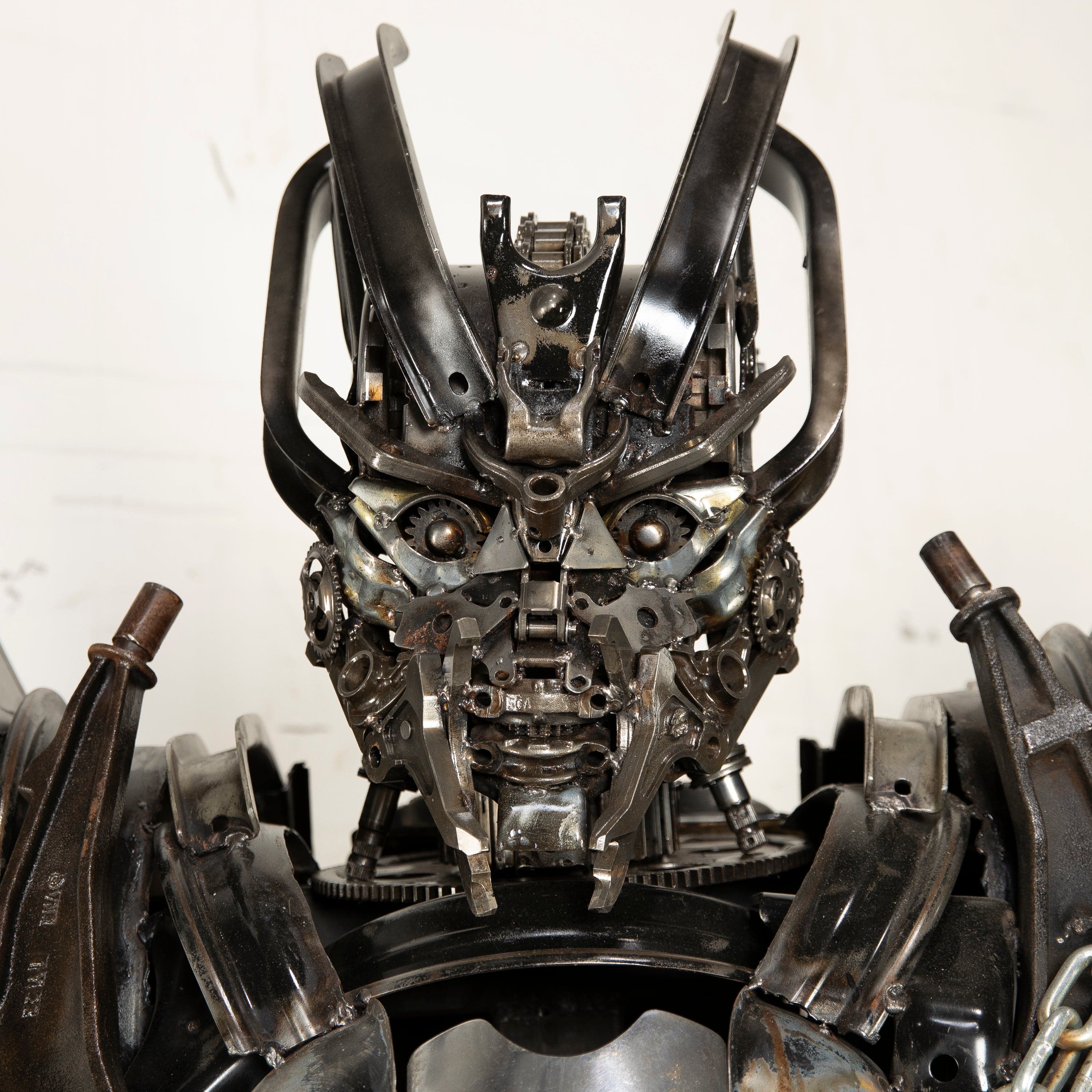 Kalifano Recycled Metal Art 97" Megatron Inspired Recycled Metal Art Sculpture RMS-MEG230-S07