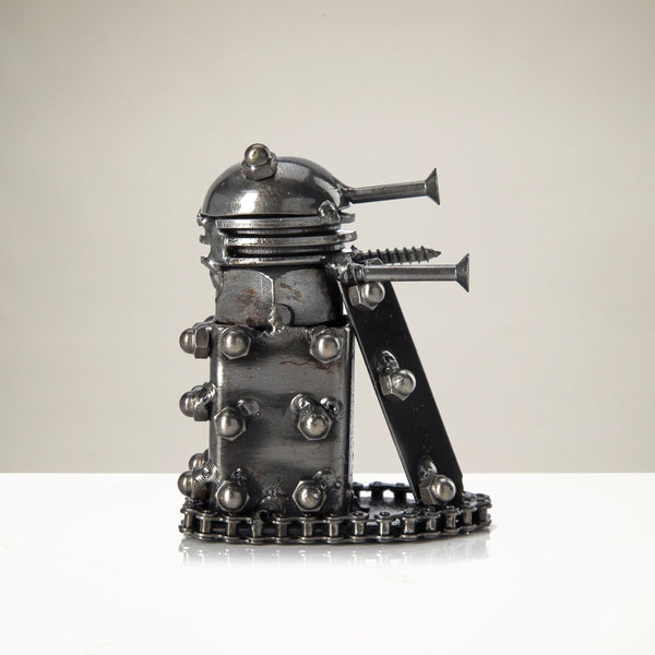 Small Dalex Inspired Recycled Metal Sculpture Small Dalex Inspired Recycled Metal Sculpture