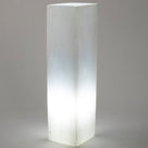 Square Selenite Lamp from Morocco - 12