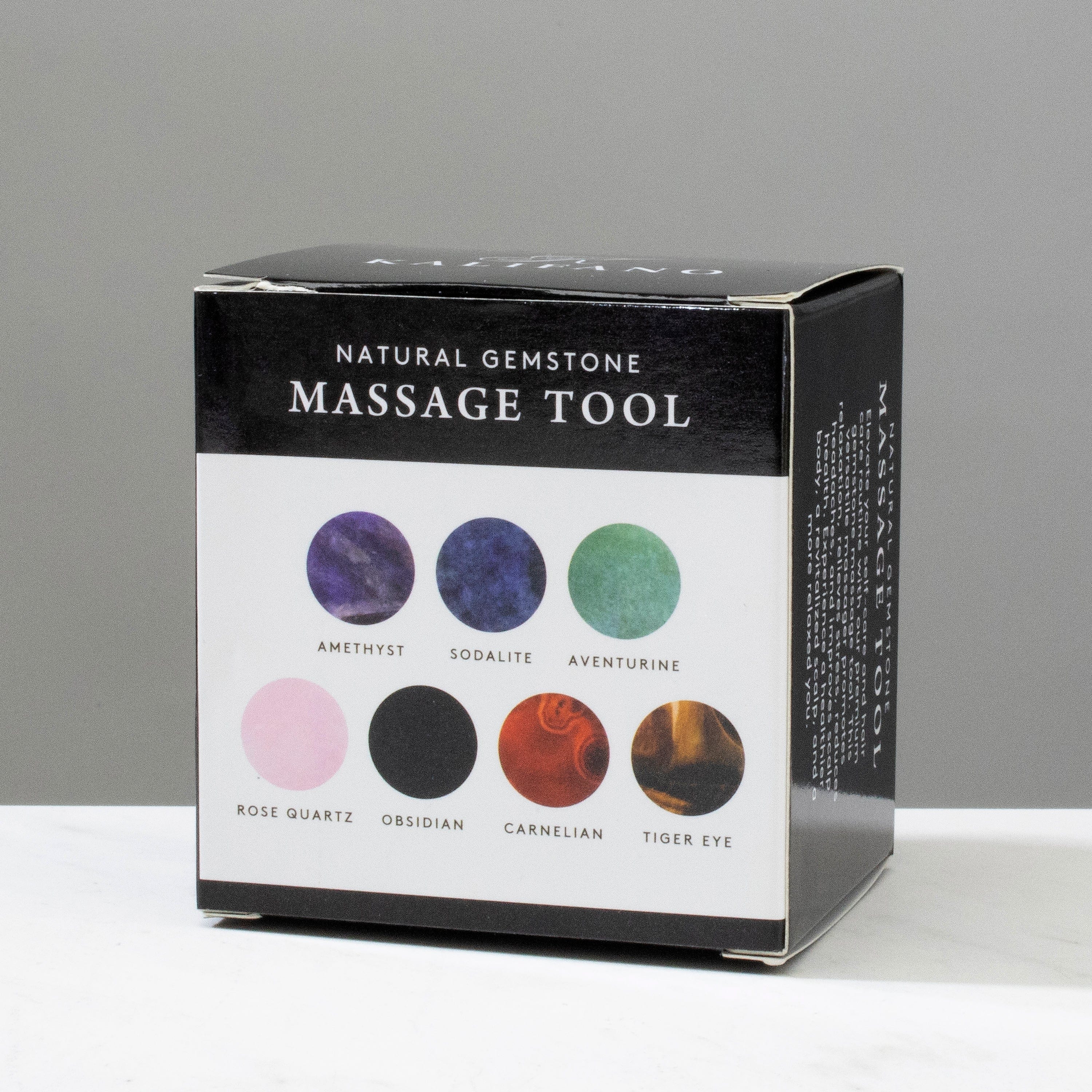 Kalifano Self Care Red Jasper Massage Tool MT-RJ