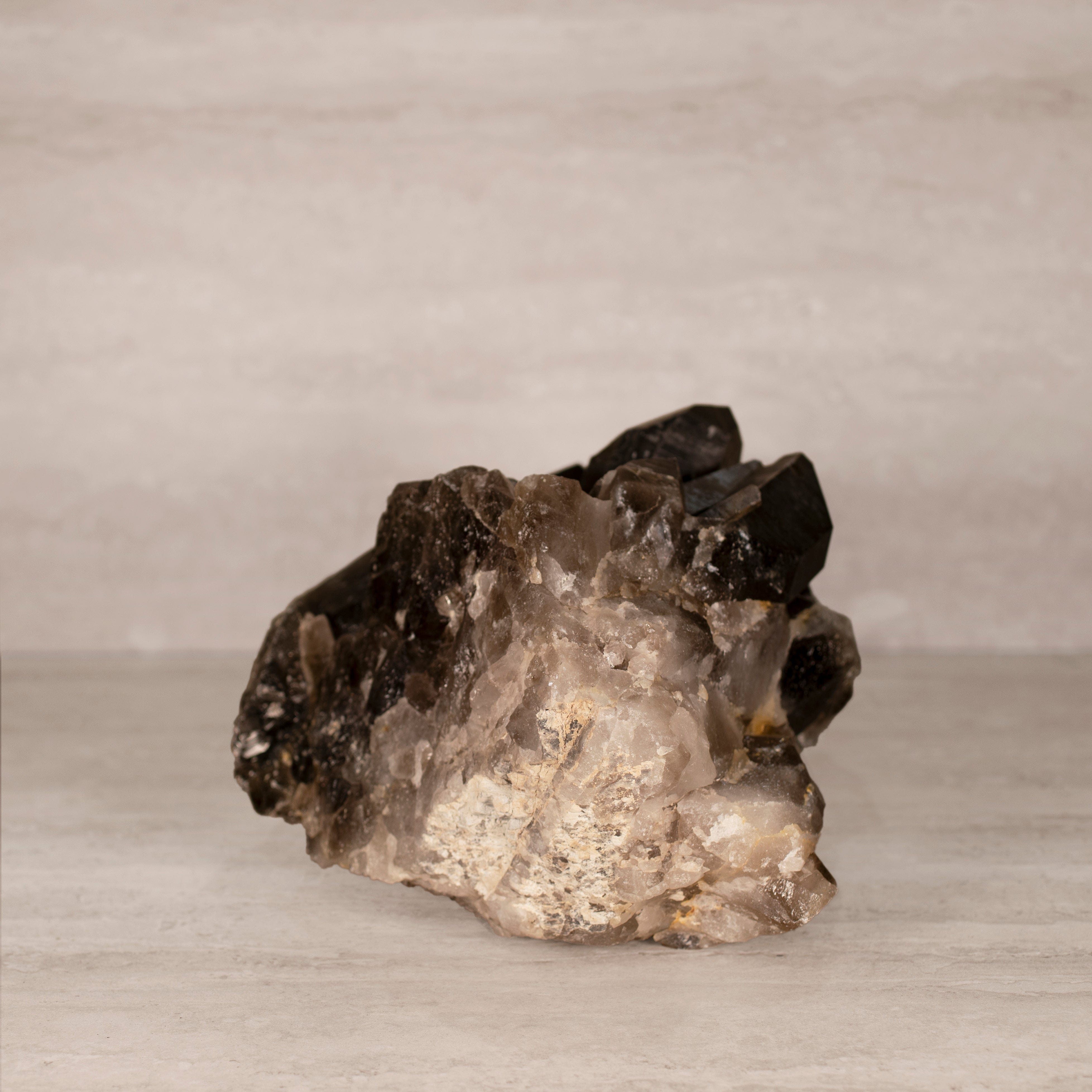 Kalifano Smoky Quartz Smoky Quartz Cluster from Brazil - 10.25" / 22 lbs SQ9400.001