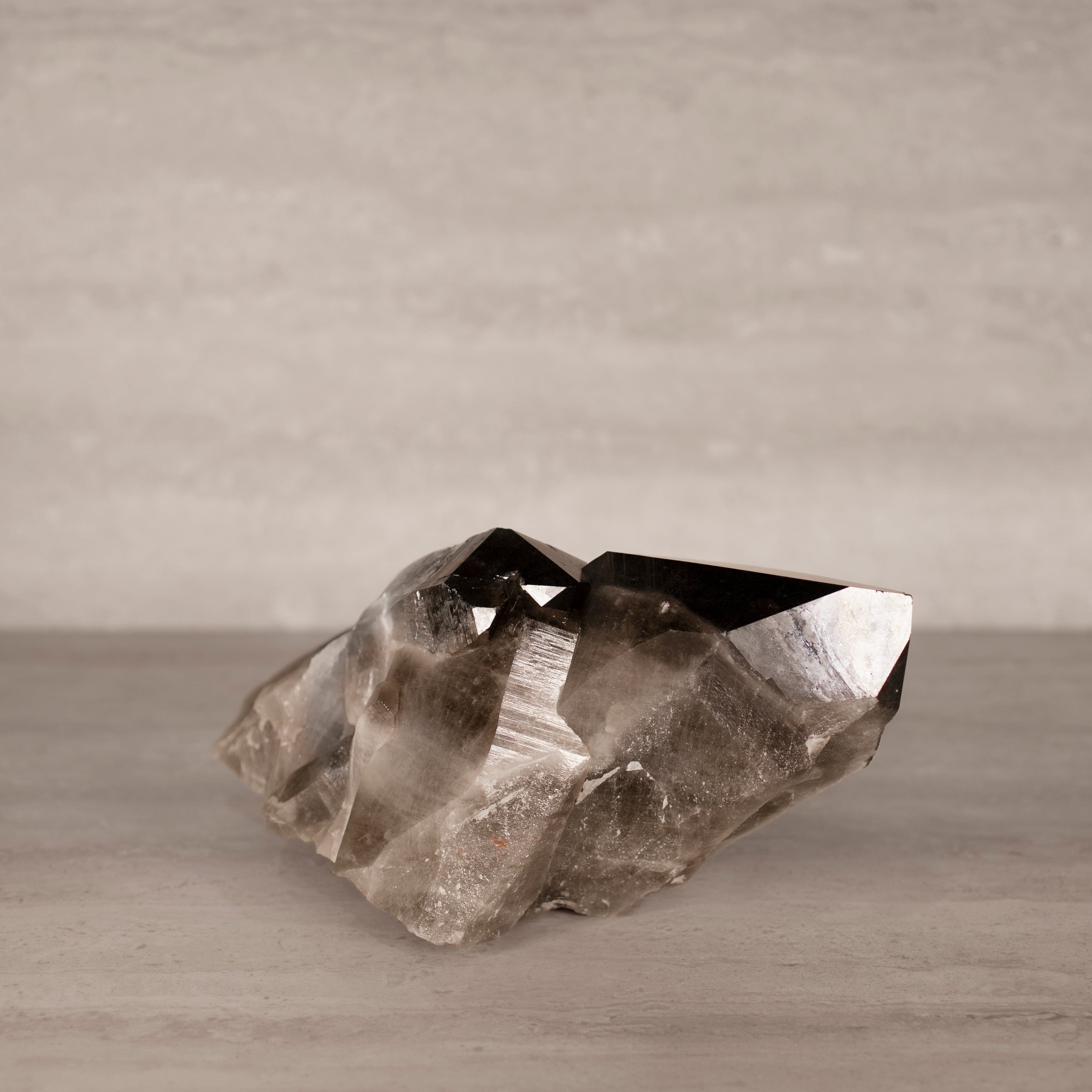 Kalifano Smoky Quartz Smoky Quartz Cluster from Brazil - 10.5" / 8 lbs SQ3800.004