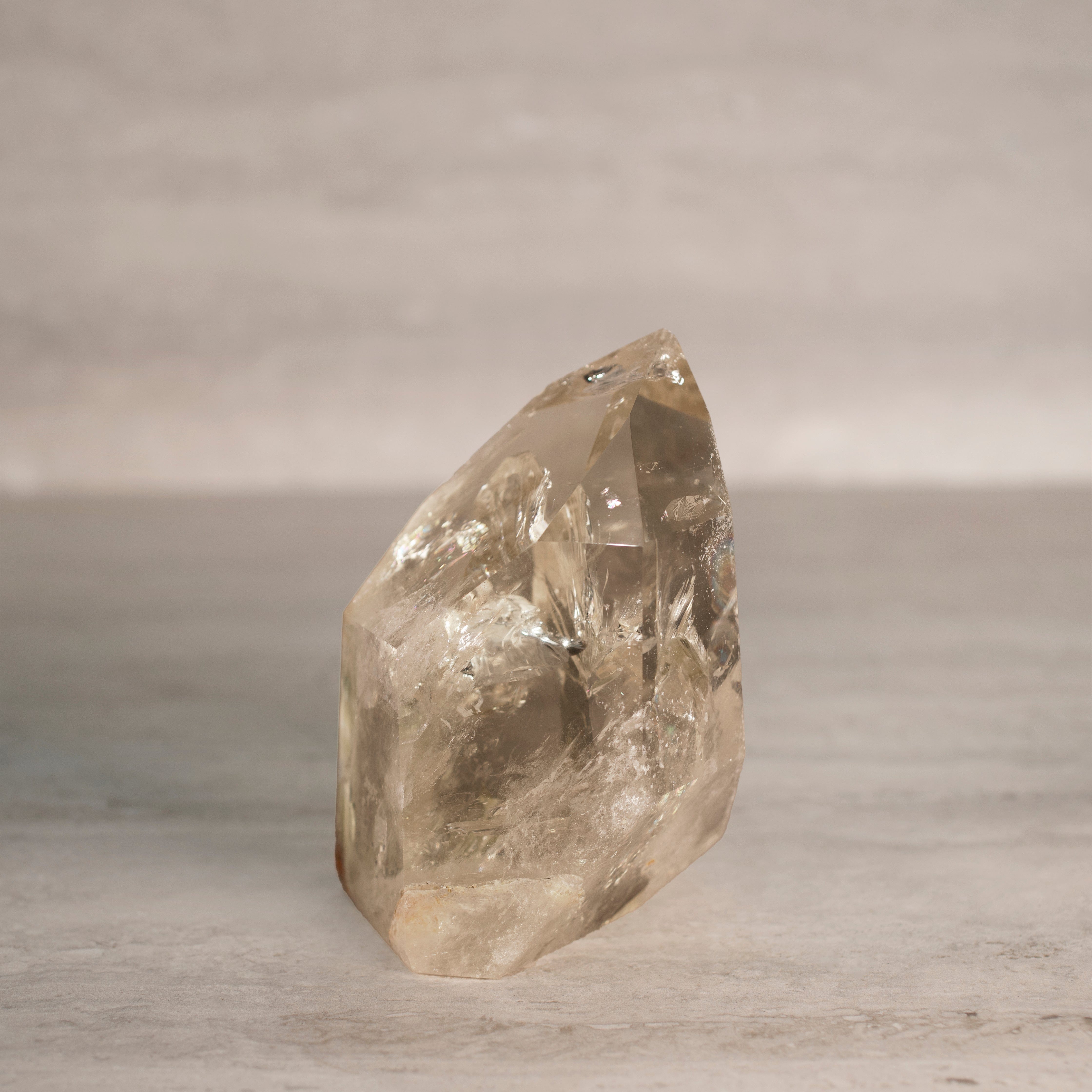 KALIFANO Tourmaline Natural Brazilian Tourmaline in Citrine Specimen - 5.75" / 1,920 g CT37500.001