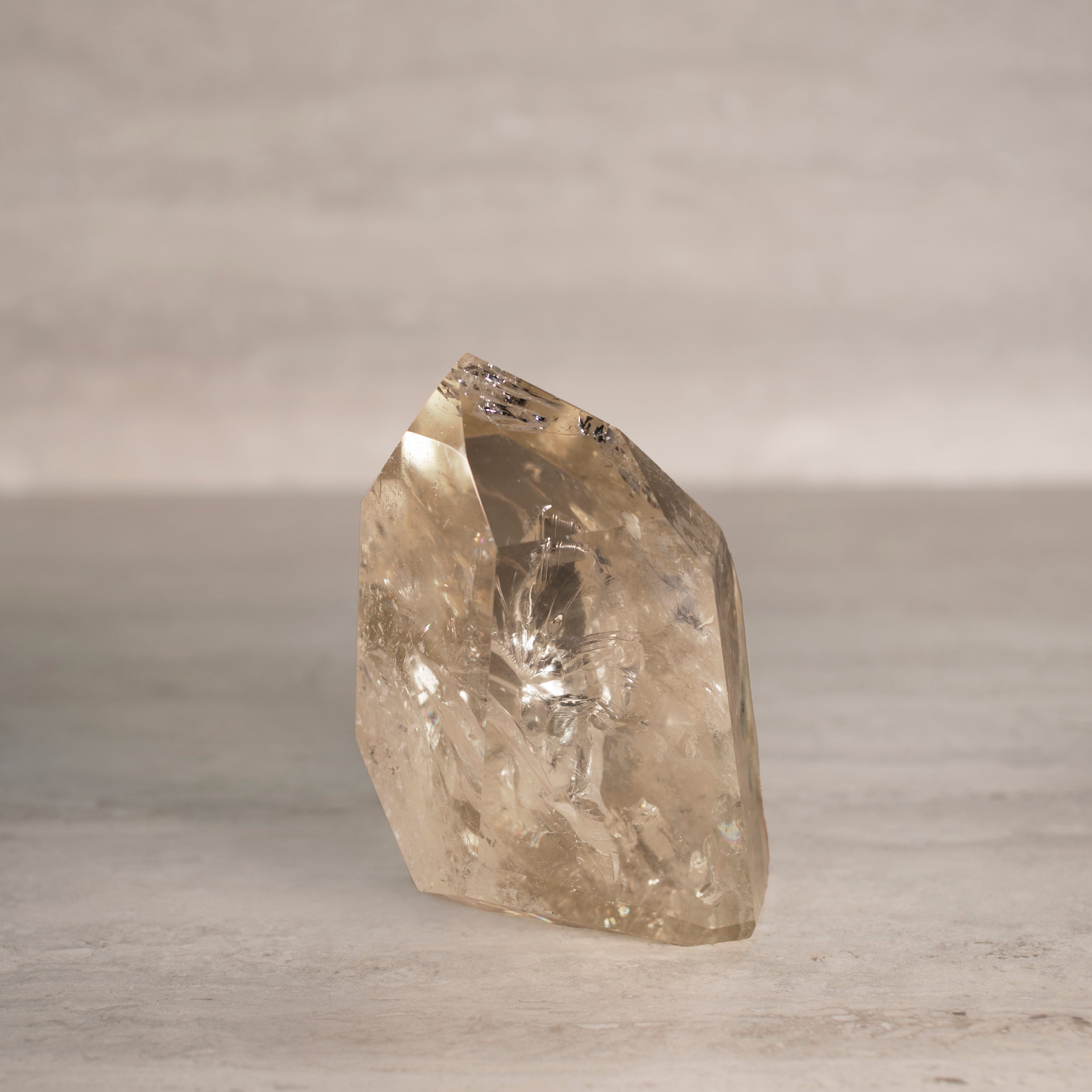KALIFANO Tourmaline Natural Brazilian Tourmaline in Citrine Specimen - 5.75" / 1,920 g CT37500.001