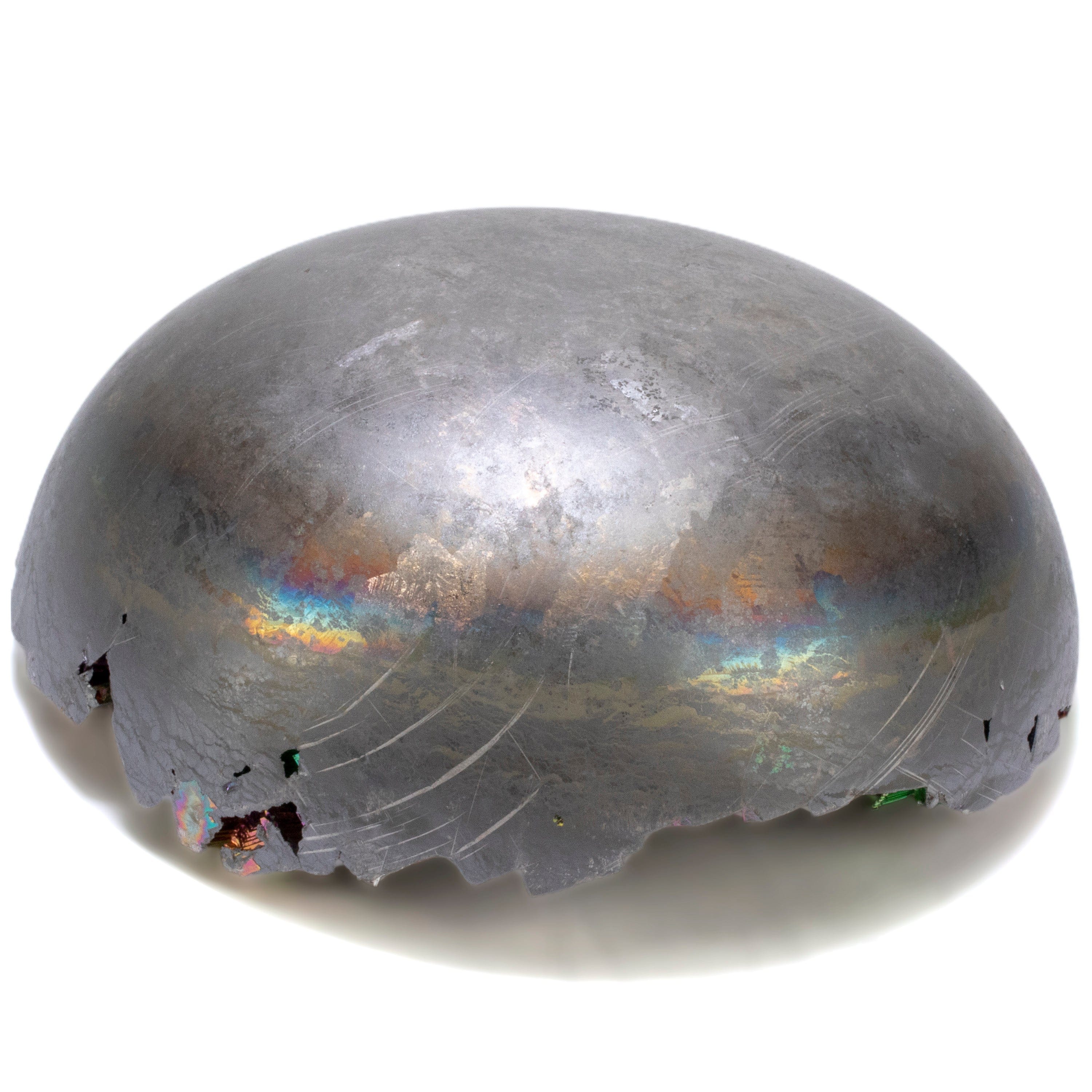 KALIFANO TUMBLED STONES Large Bismuth Geode BISMUTH-G-L