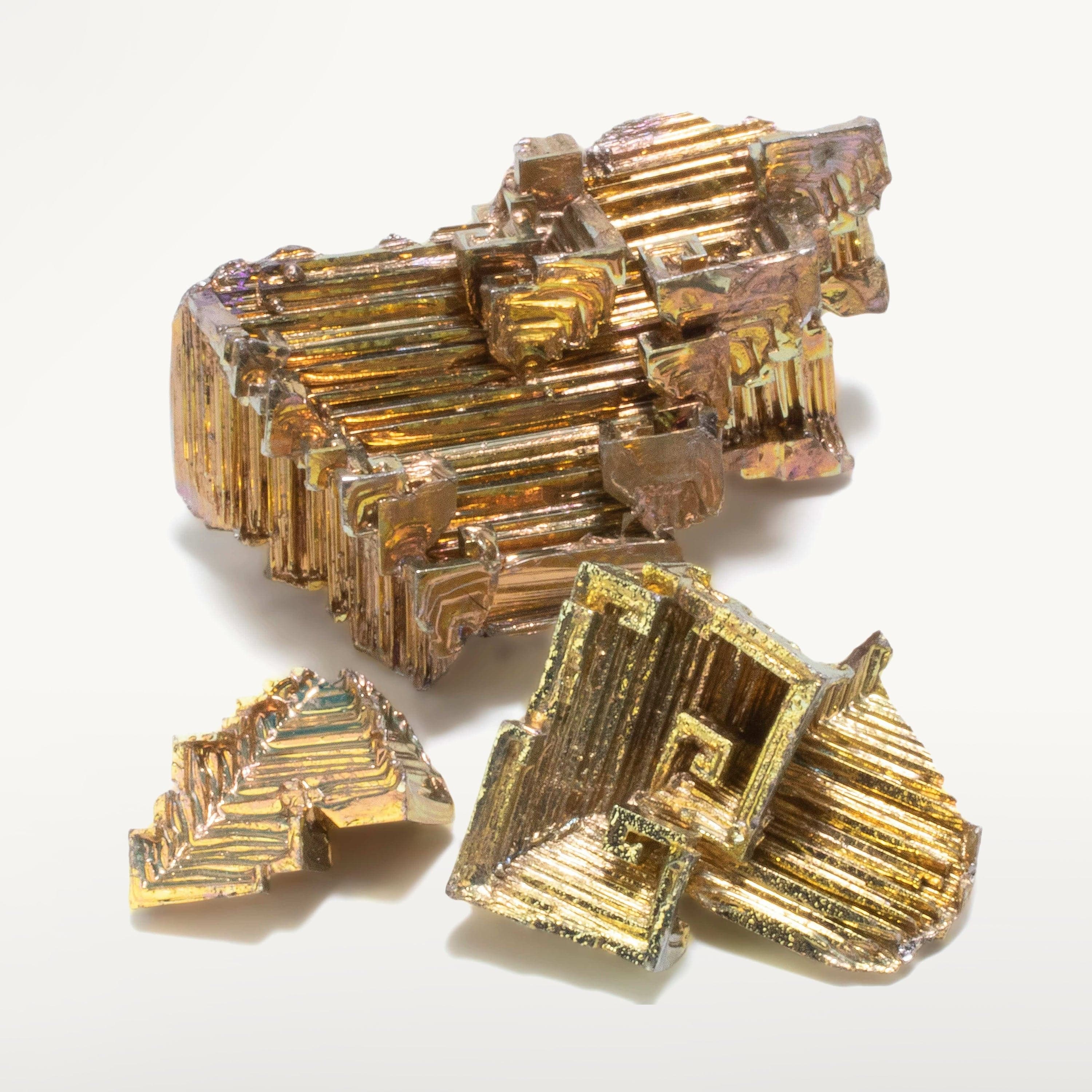 KALIFANO TUMBLED STONES Yellow Bismuth B79-YL