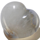 Agate Gemstone Heart Carving 175g / 3in.