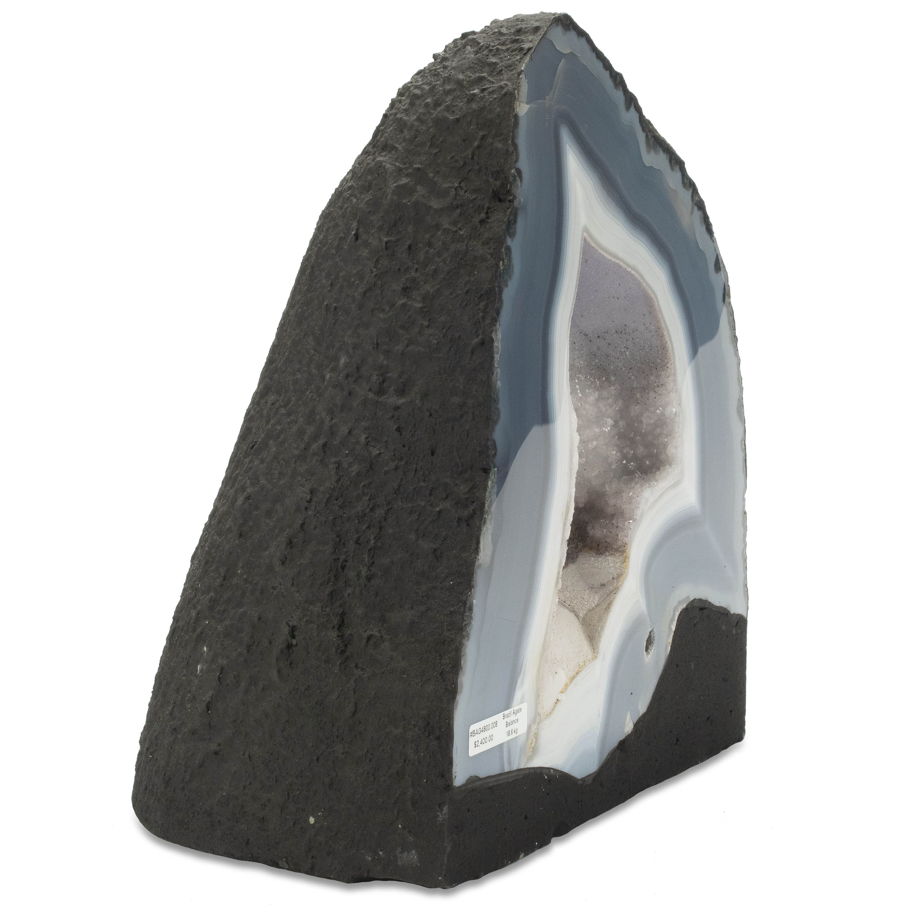 Kalifano Agate Agate Geode - 12.5 in. / 41 lbs BAG4800.008
