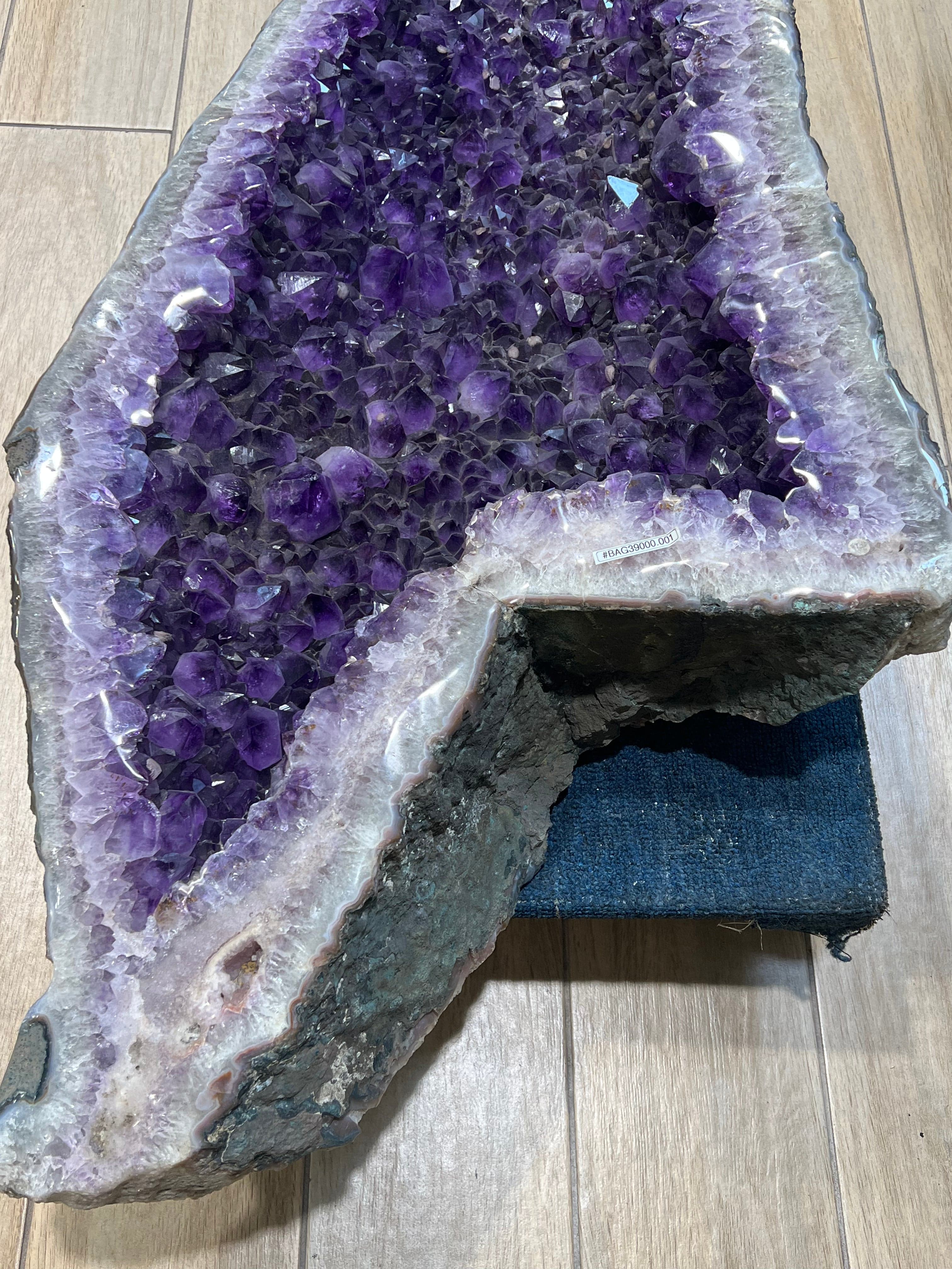 Amethyst geode -small crystals- from Brazil
