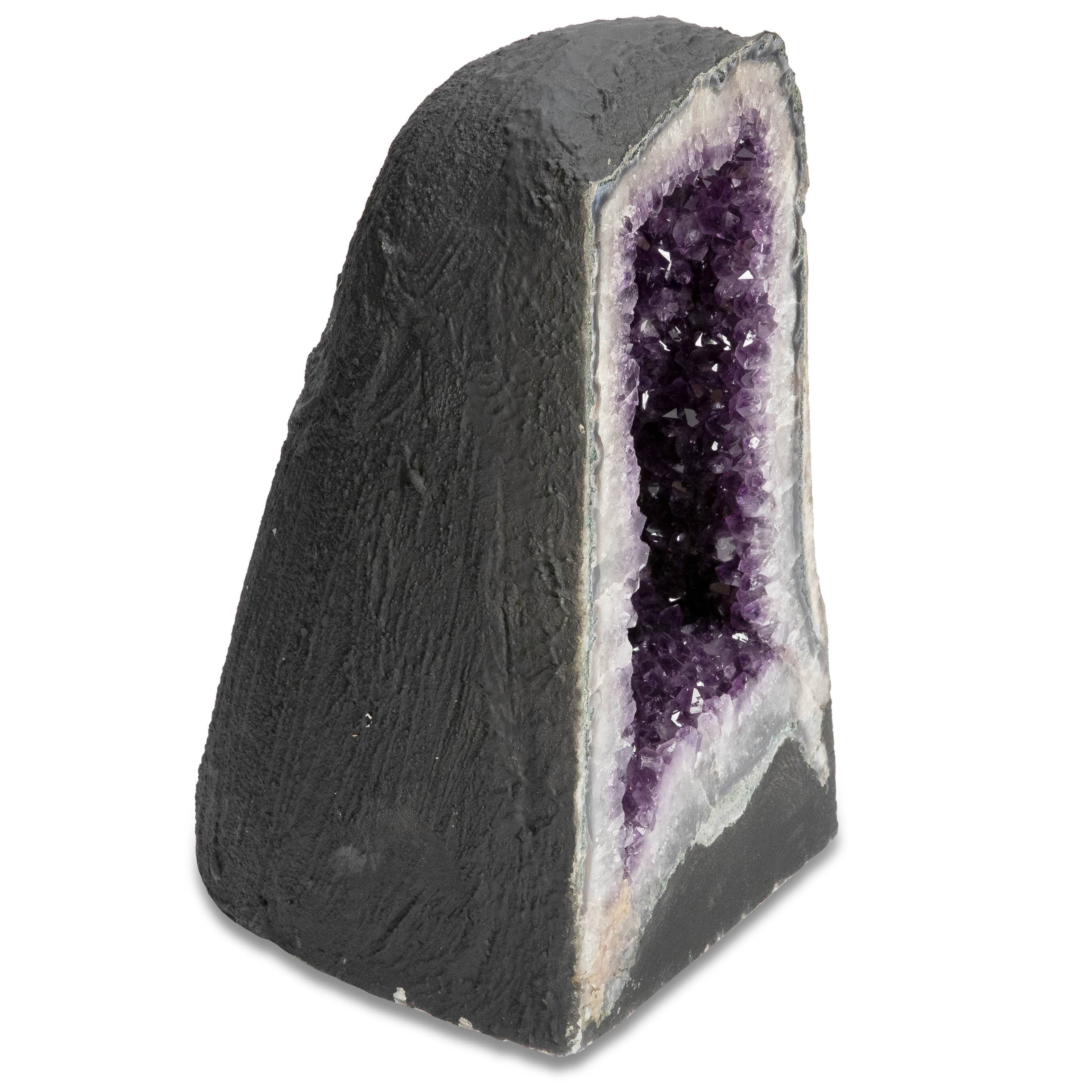 Kalifano Amethyst Amethyst Geode Cathedral - 17" / 69 lbs BAG11600.001