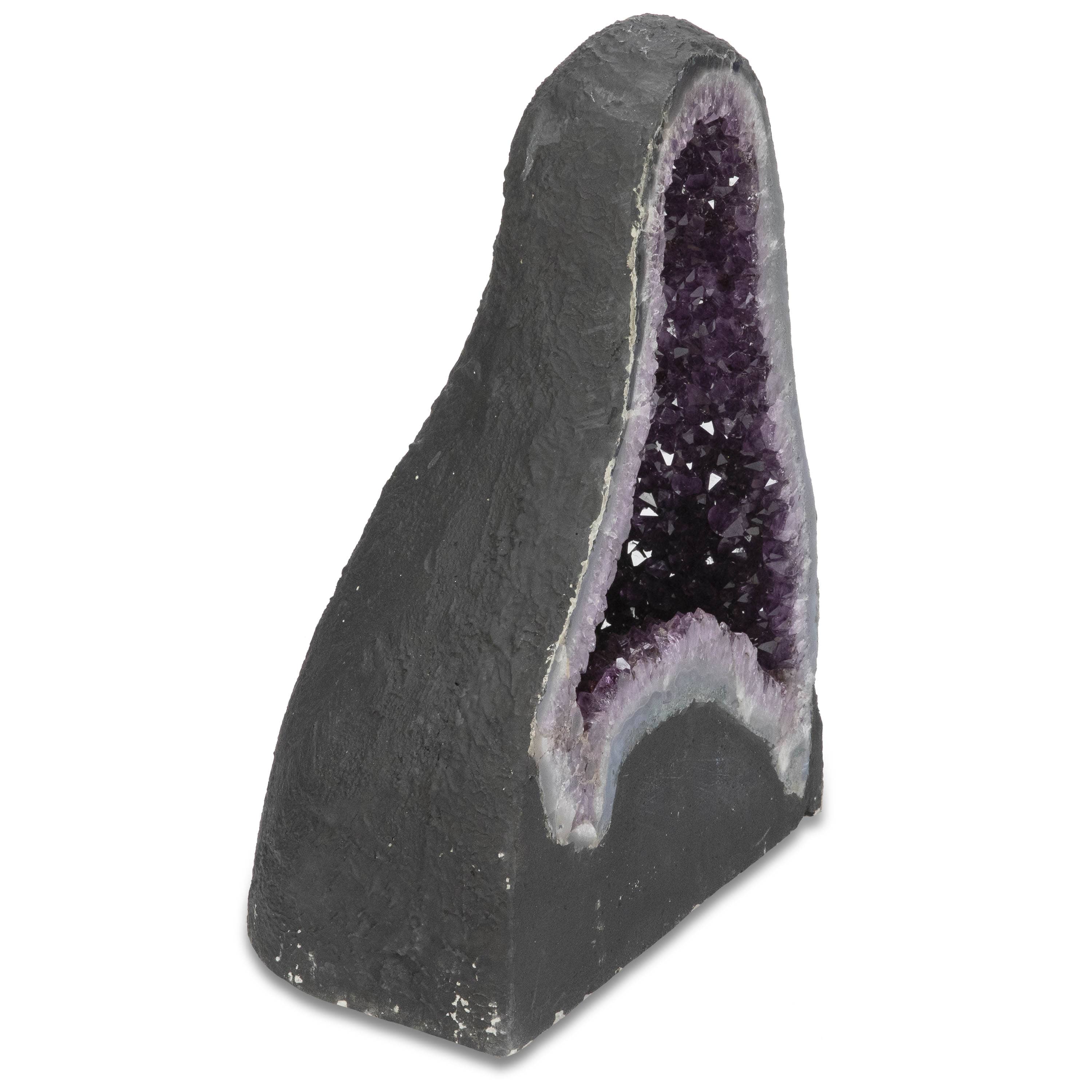 Kalifano Amethyst Amethyst Geode Cathedral - 18" / 68 lbs BAG11000.007