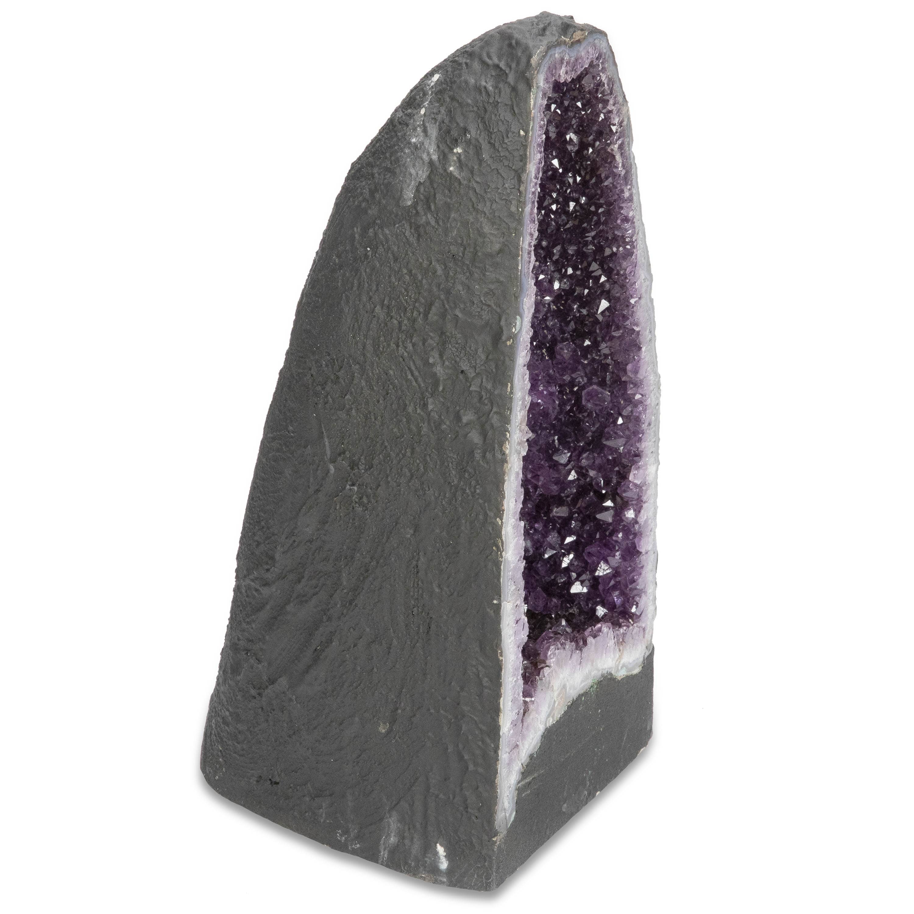 Kalifano Amethyst Amethyst Geode Cathedral - 19" / 49 lbs BAG8000.006