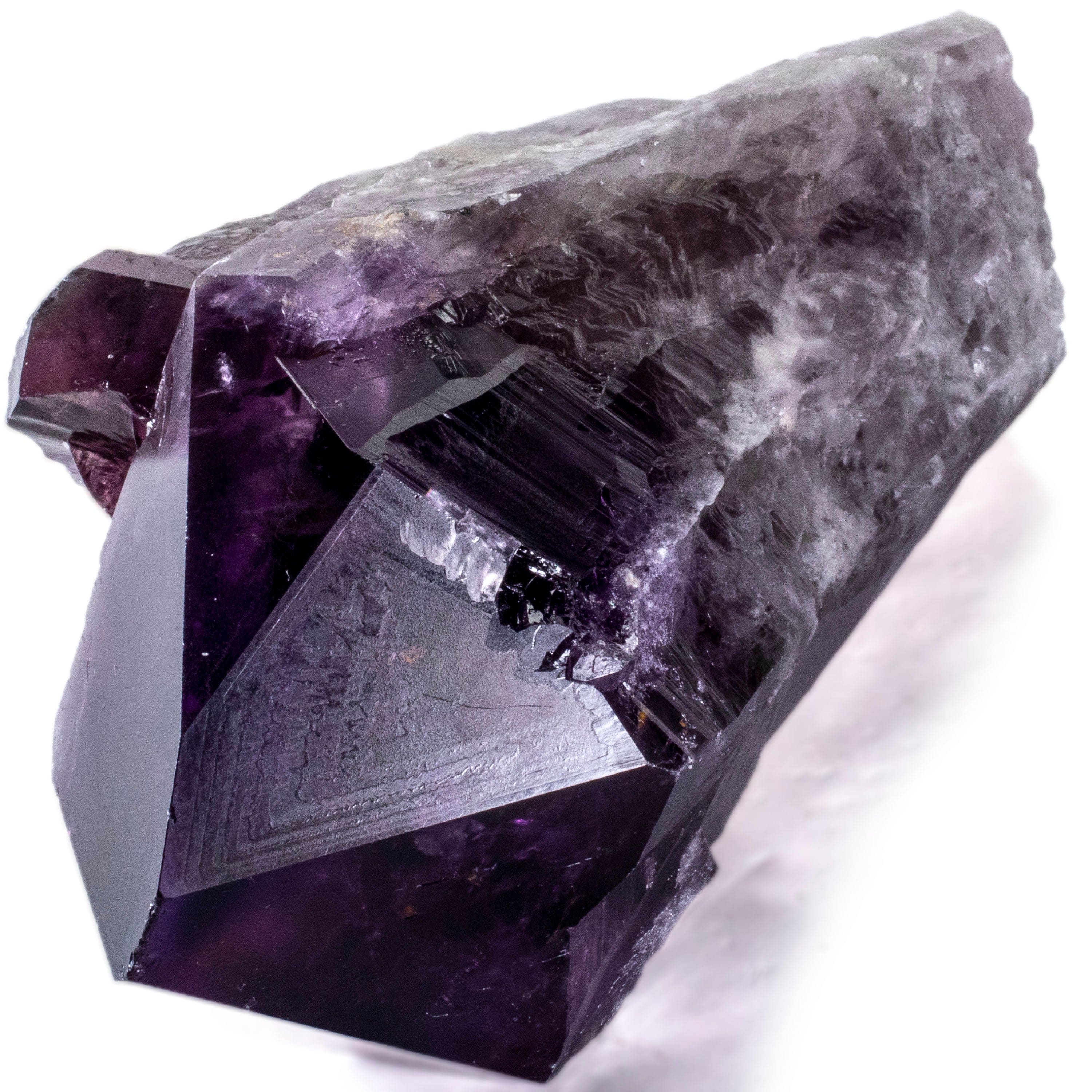 Kalifano Amethyst Natural Elestial Amethyst Point - 9 in. / 3.3 lbs ALW1600