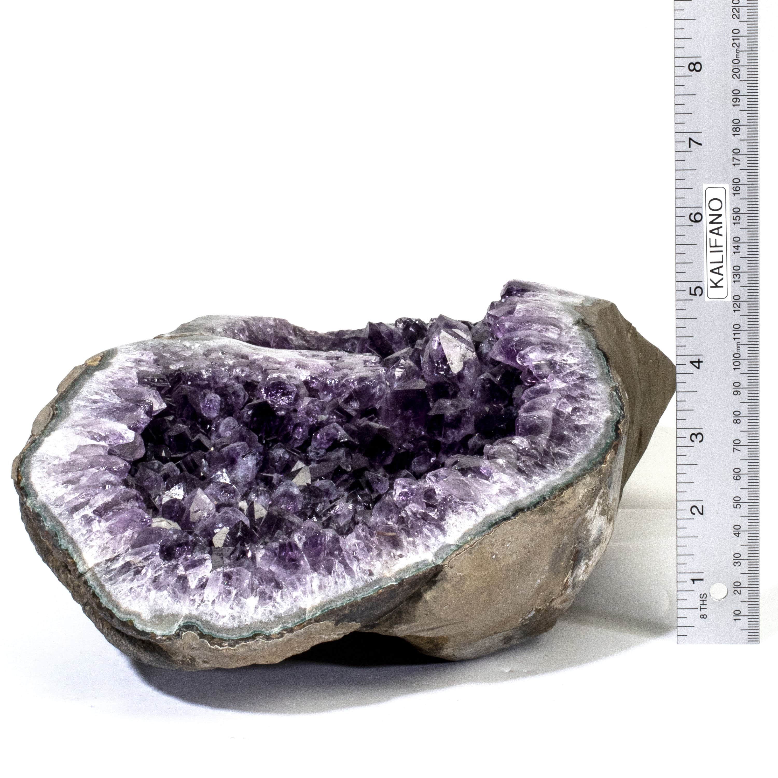 Kalifano Amethyst Uruguayan Amethyst Geode - 20.9 lbs / 5 in. UAG4000.012