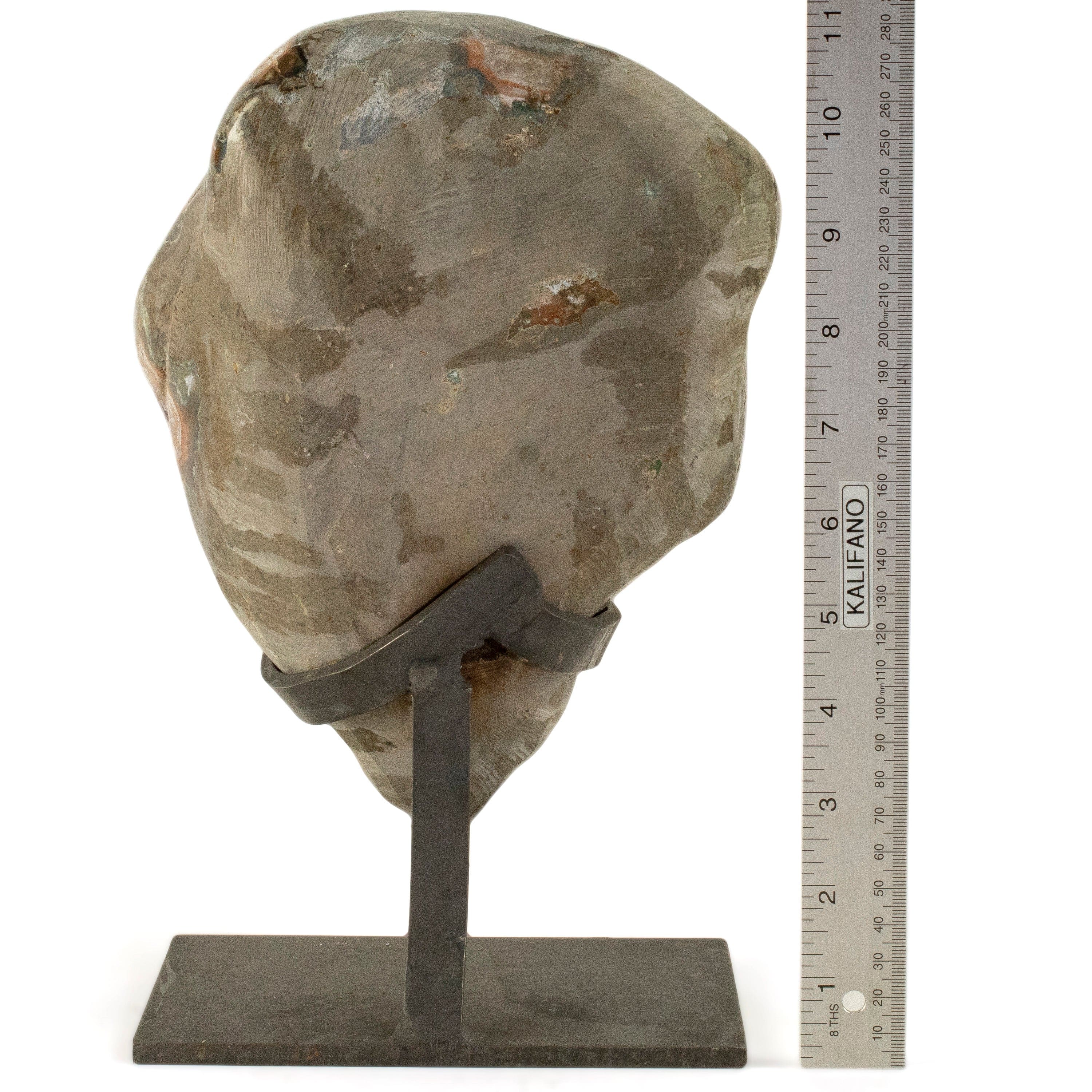 Kalifano Amethyst Uruguayan Amethyst Geode on Custom Stand - 13.2 lbs / 11 in. UAG6000.008