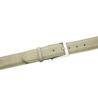 KA40-BON - KALIFANO American Alligator 40 mm Belt, Bone Main Image