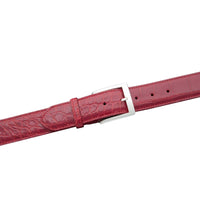 KA40-RED - KALIFANO American Alligator 40 mm Belt, Red Main Image