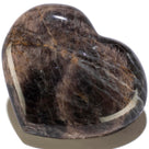 Black Moonstone Gemstone Heart Carving 350g / 4in.