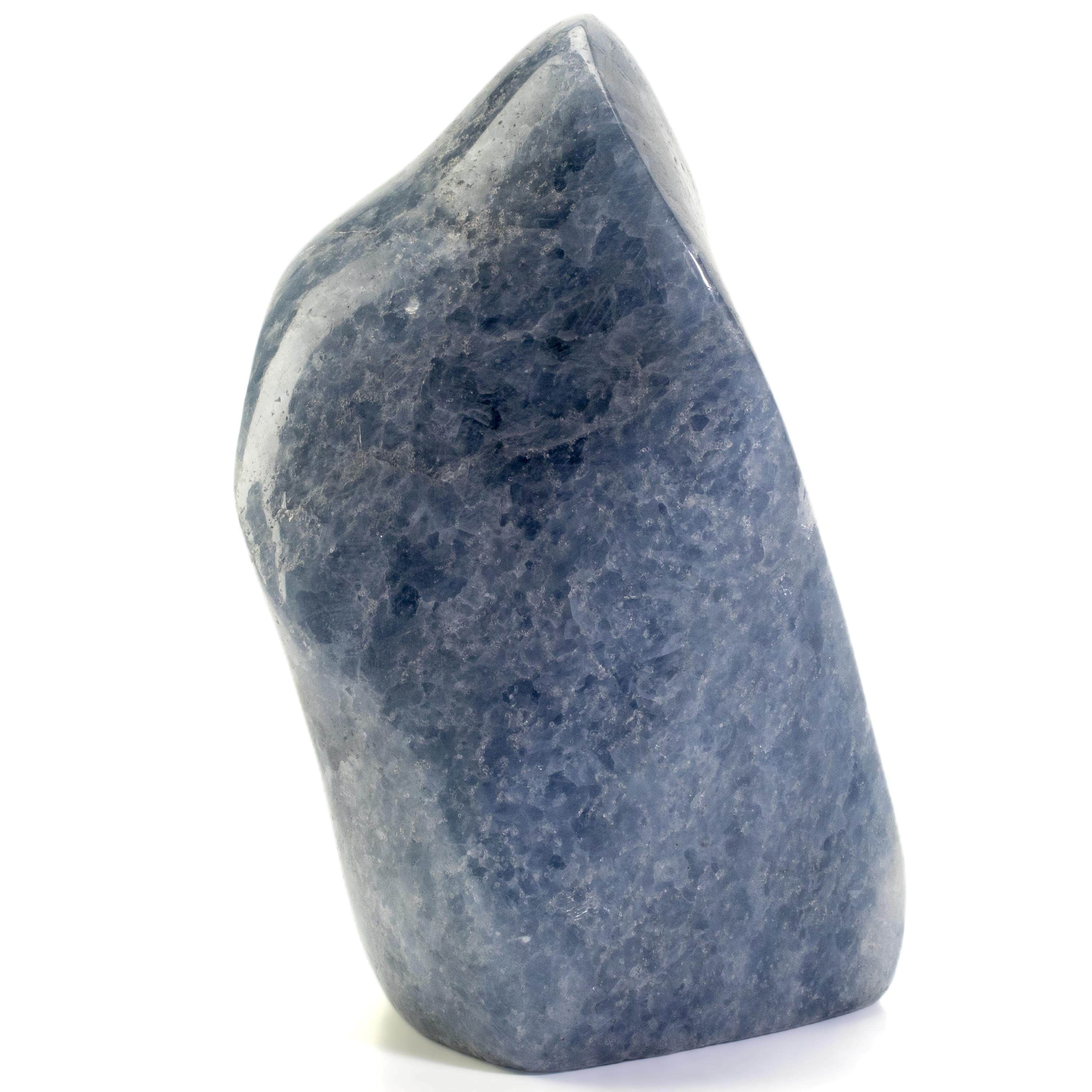 Kalifano Blue Calcite Blue Calcite Twist Flame - 7" / 2,400g CBF1600-BC