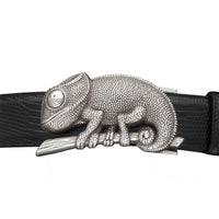 KB40-2497AS - Kalifano Buckle 40mm Chameleon - Antique Silver Main Image