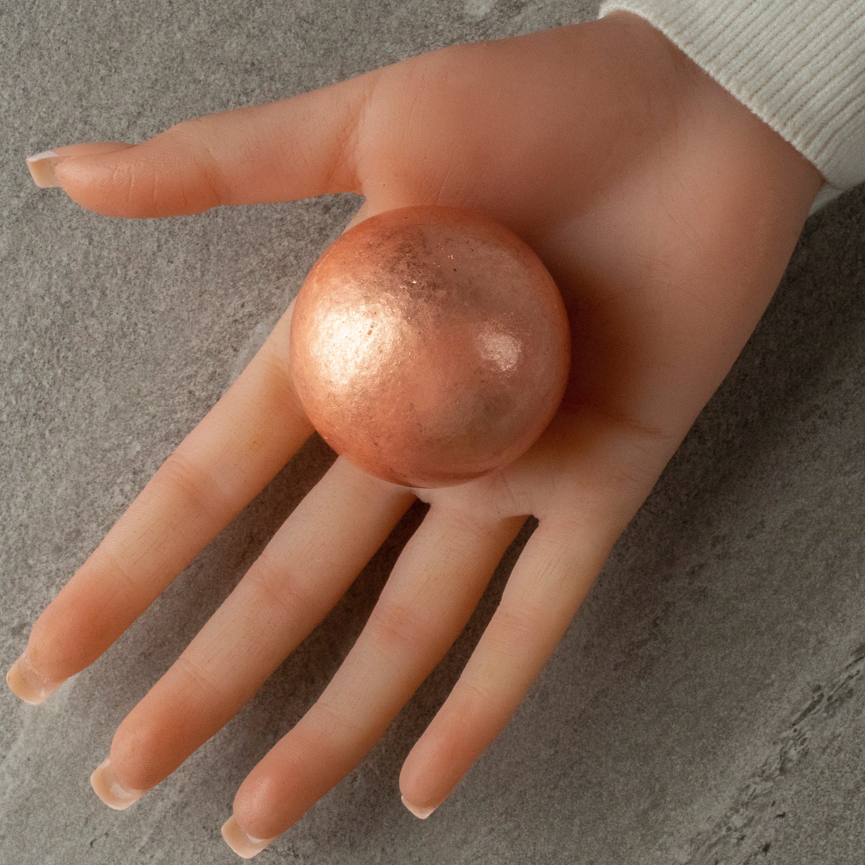 Kalifano Copper Copper Sphere 2" / 575 grams SP240-CPR