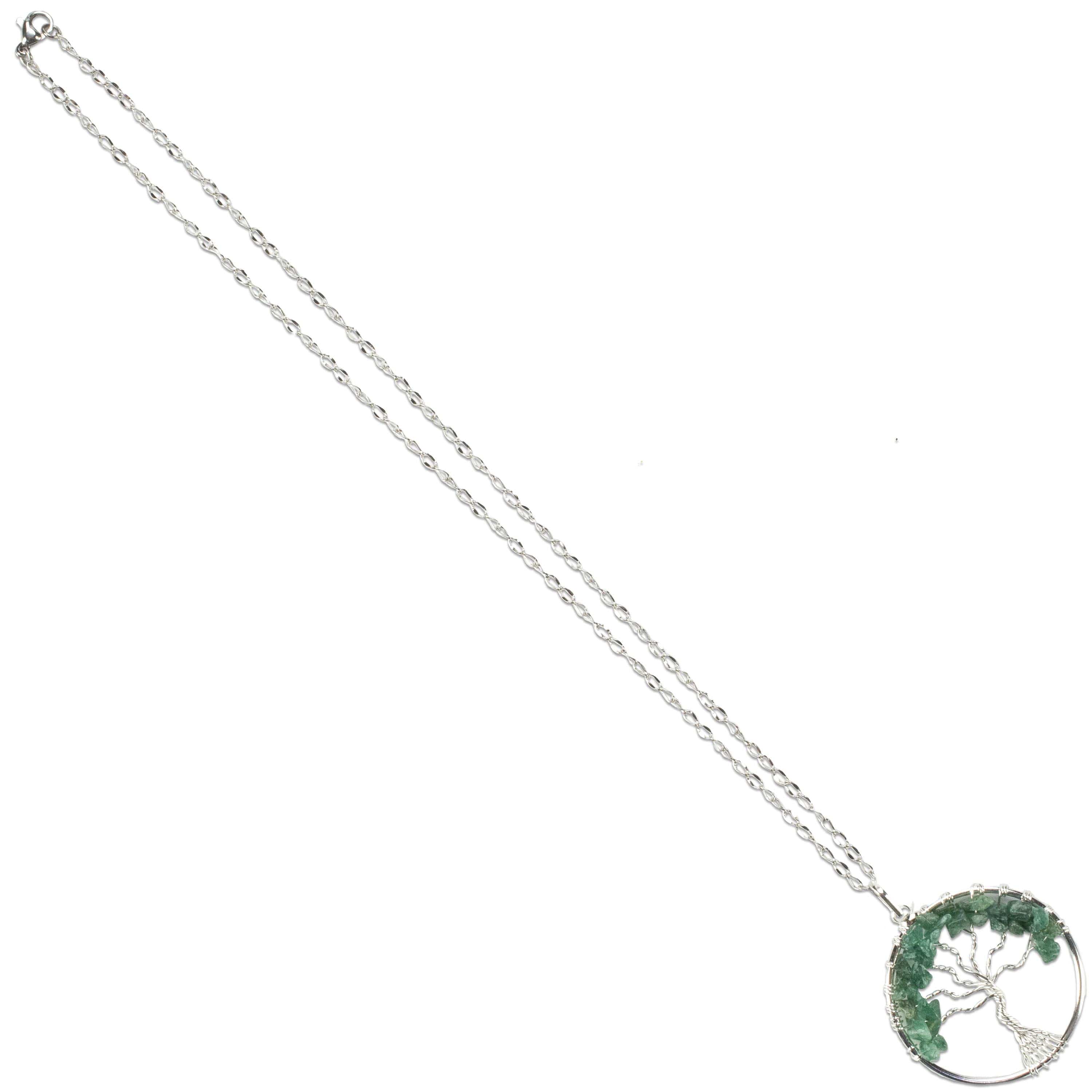 Chakra Gemstone Tree of Life Necklace: Balance & Beauty - KALIFANO