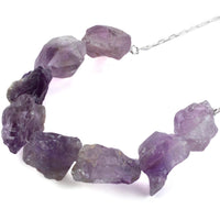 Rough Amethyst Necklace Main Image