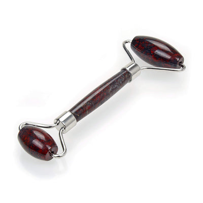 Kalifano Face Rollers Blood Stone Gemstone Face Roller GFR80-BS