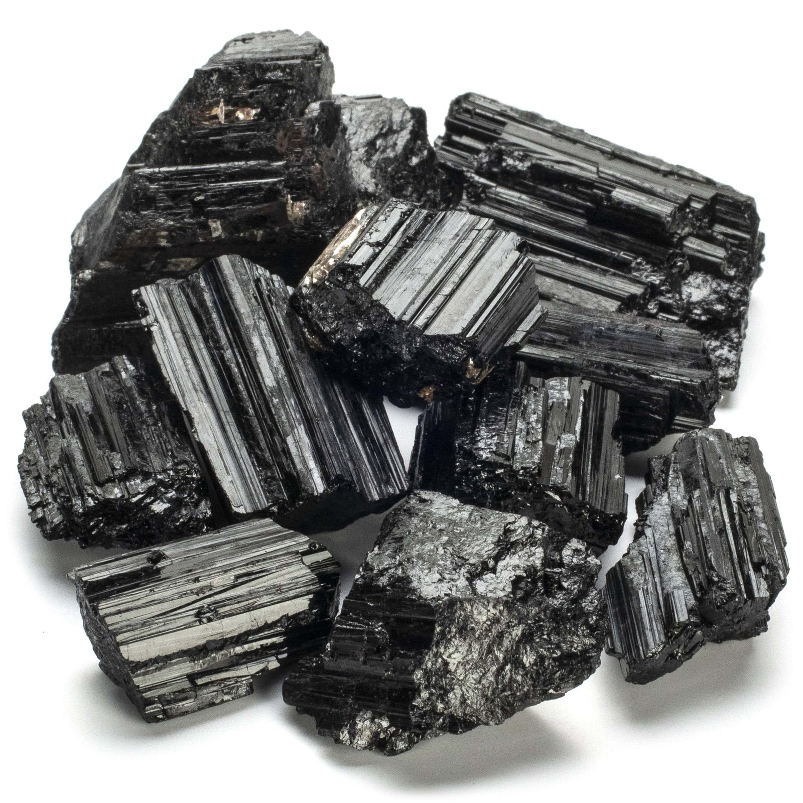 Kalifano Fossils & Minerals Black Tourmaline Bundle BT20
