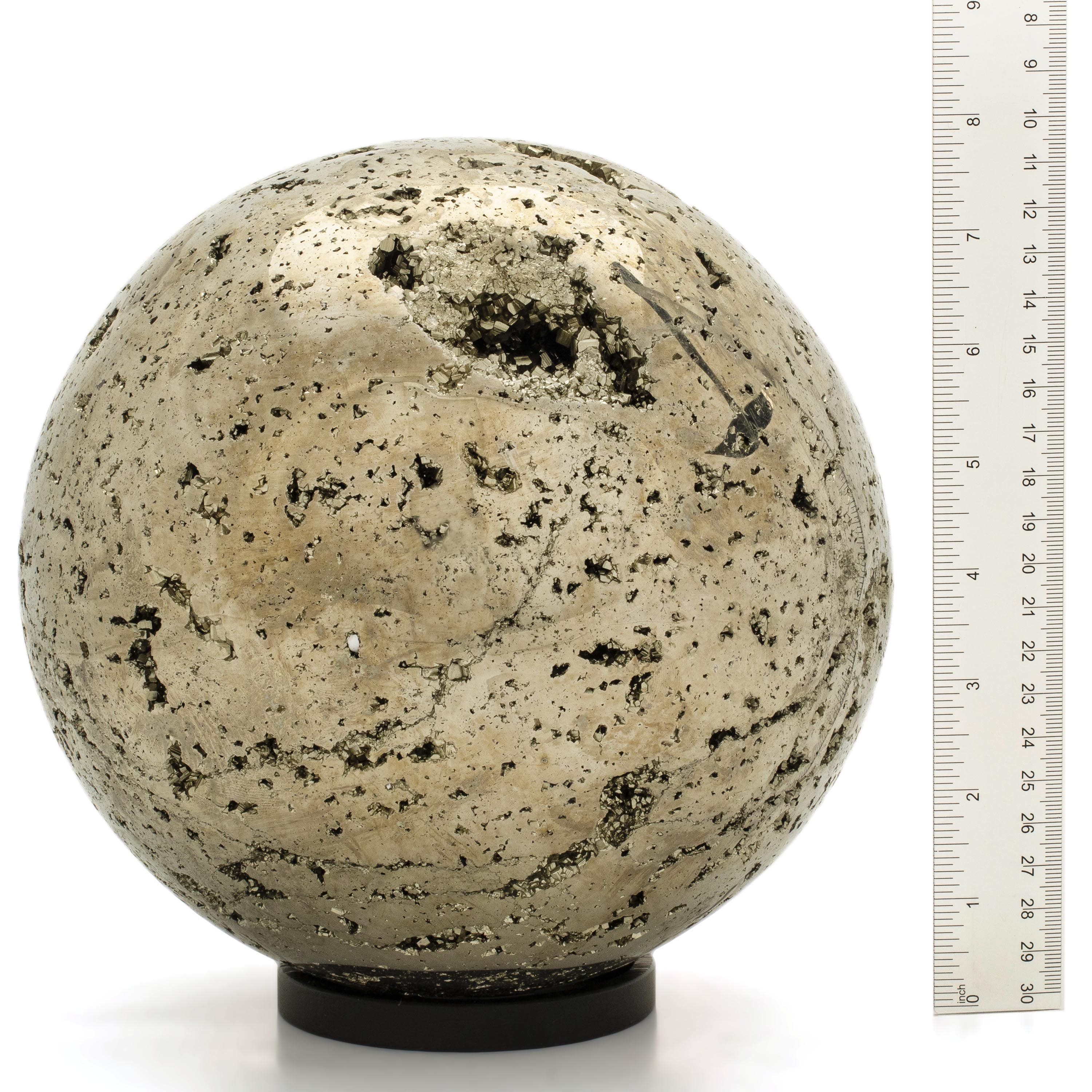 Kalifano Fossils & Minerals PC15000.001 - Natural  Pyrite Sphere - Peru 18,300 Grams PC15000.001