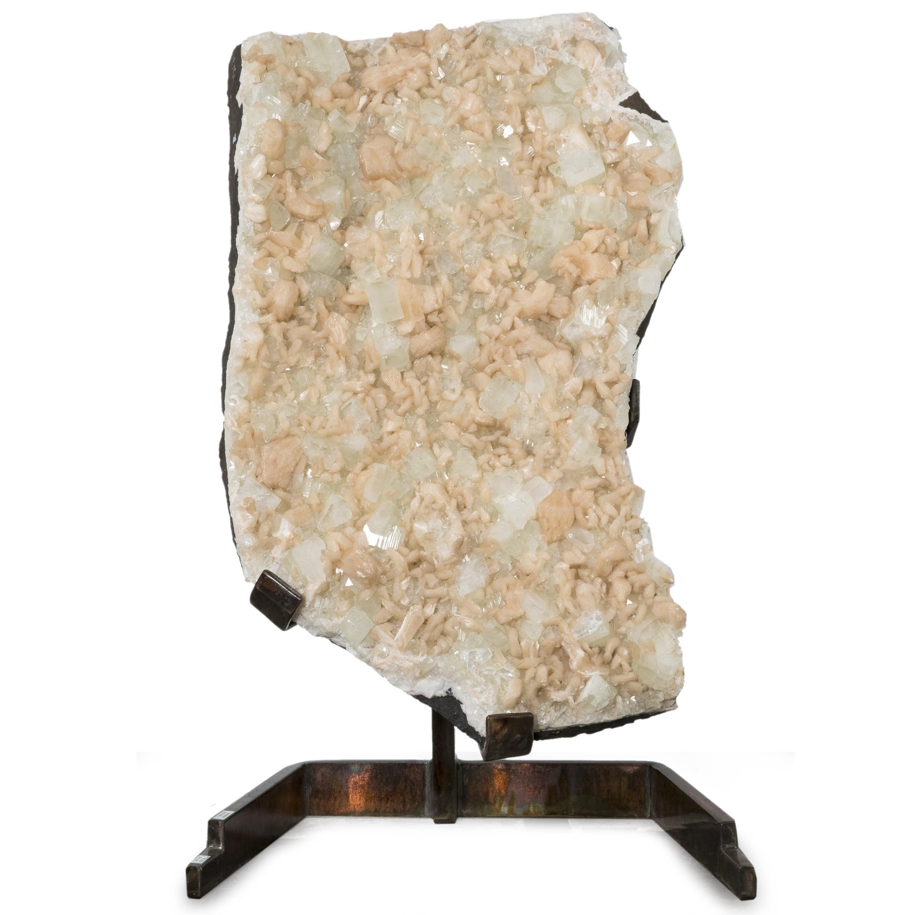 Kalifano Fossils & Minerals Z18000.001 - XL Zeolite with Custom Base70 kg, 154 lbs Z18000.001