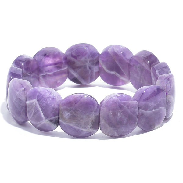 Amethyst Black Tourmaline Labradorite Crystal Ultimate Negativity  Protection Bracelet For Protection For Men And Women – Astro Crystal Mart
