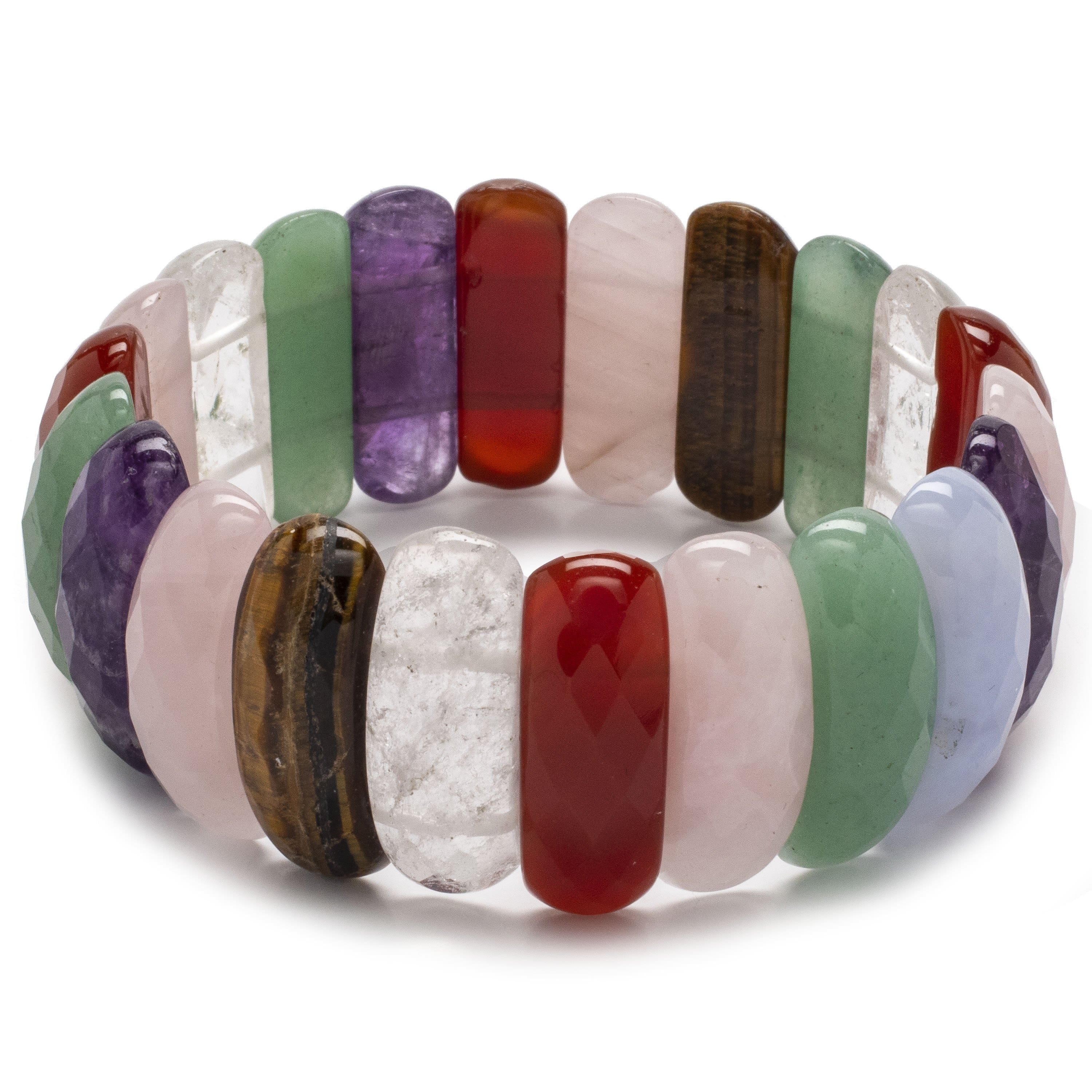 Gemstone deals stretch bracelets