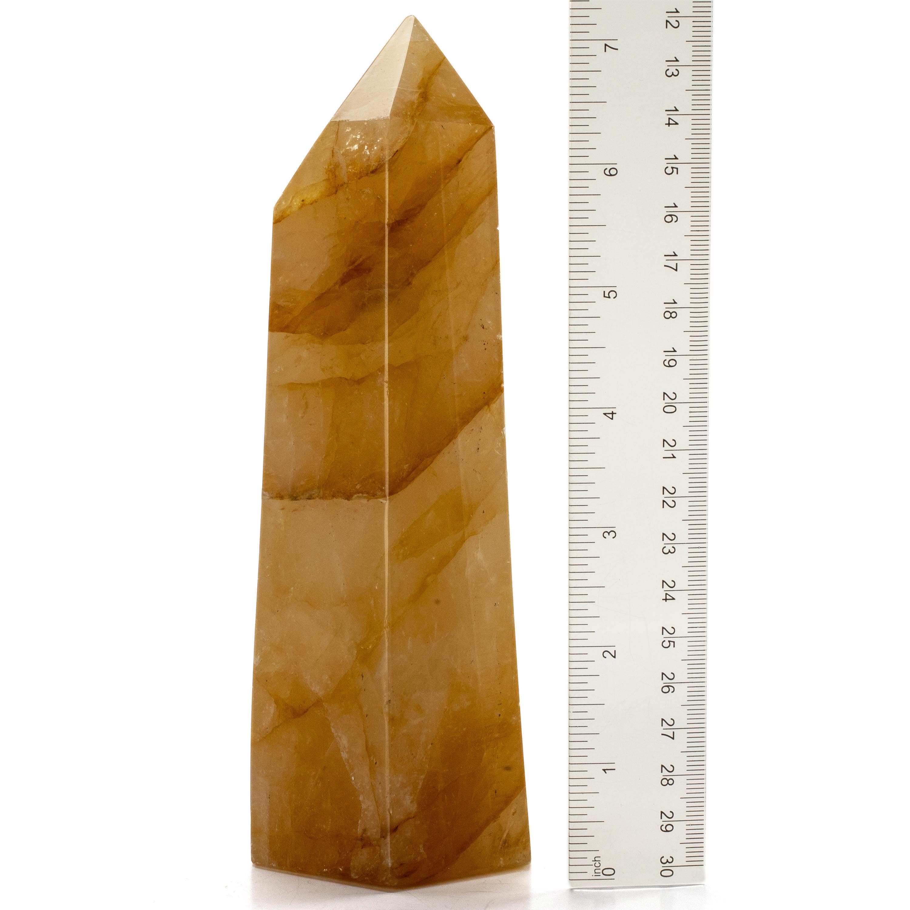 Kalifano Golden Healer Golden Healer ( Hematoid Quartz) Obelisk - 7.5" / 1,370g OB1100-HQ.002