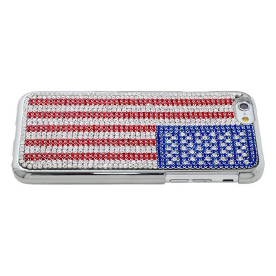 Kalifano iPhone SPC6-006C-USA - iPhone 6 Case with American Flag Design SPC6-006C-USA