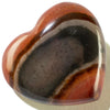 Polychrome Jasper Gemstone Heart Carving