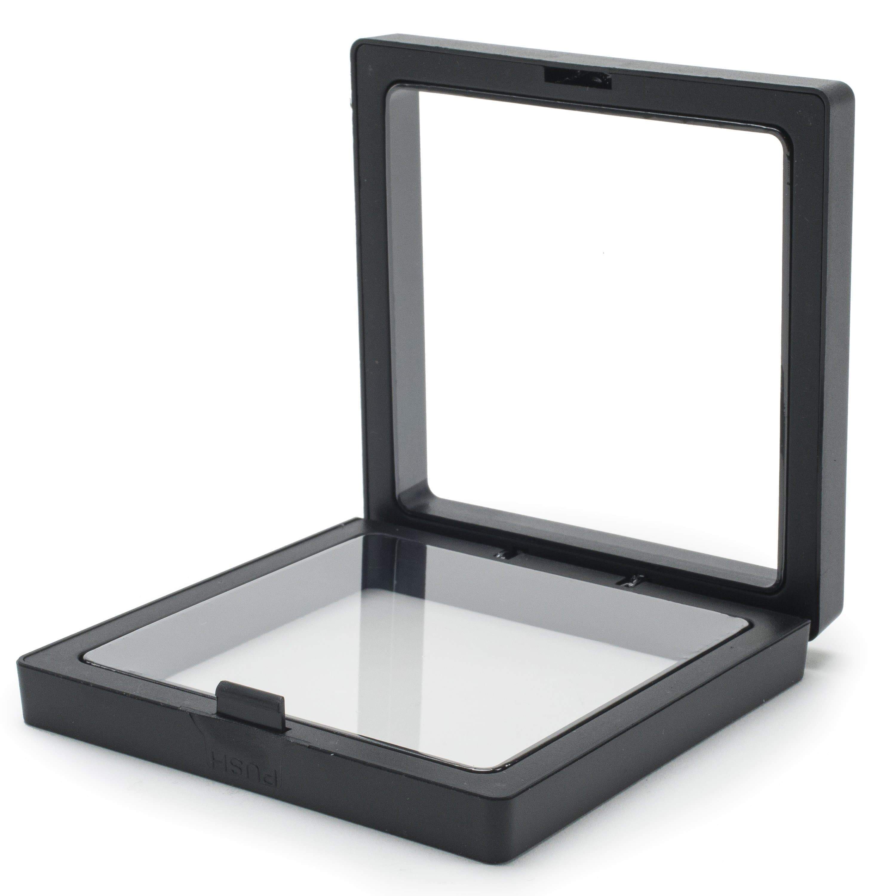 Kalifano Jewelry Displays Black FIlm Case Display - 9 cm x 9 cm DISPLAY-BFC