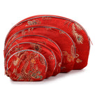Red Dragon Silk Pouch - 5 piece set