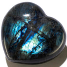 Labradorite Gemstone Heart Carving 460g / 4in.