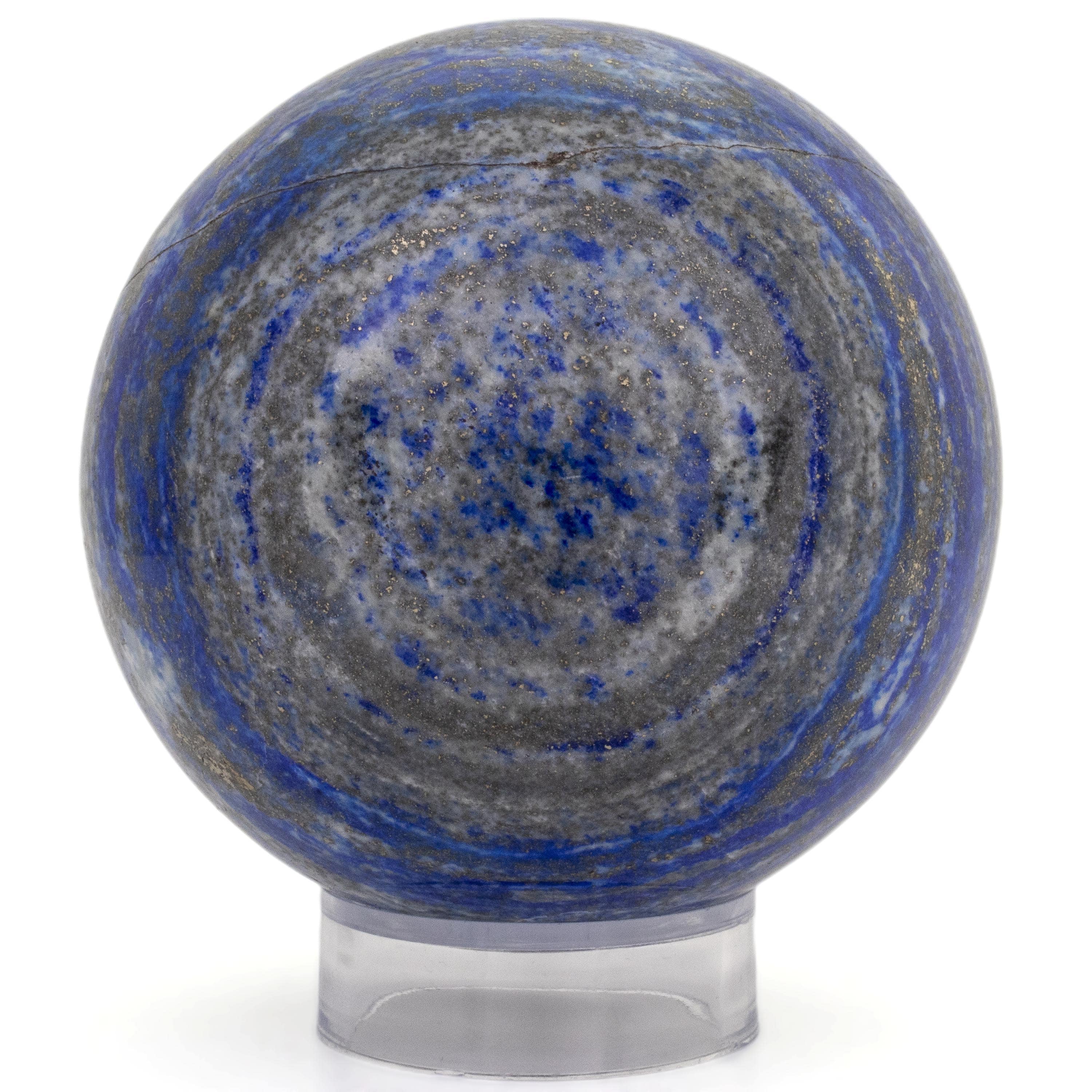Kalifano Lapis Lapis Lazuli Sphere Carving 3.5 in. / 1,300 grams LPS1400.006