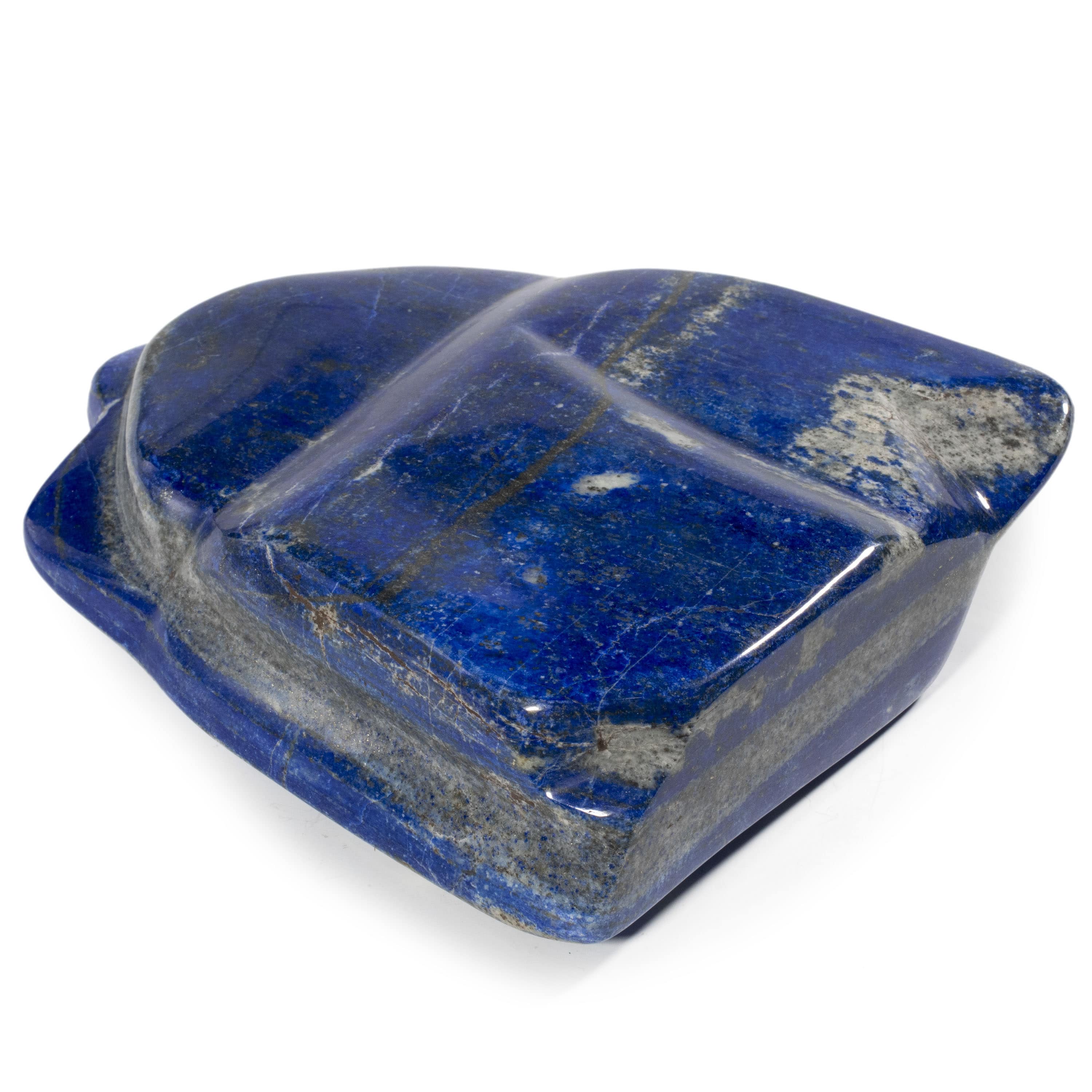 Kalifano Lapis Rare Natural Blue Polished Lapis Lazuli Freeform Carving from Afghanistan - 2440 g / 5.4 lbs LPS2500.001