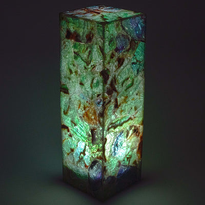 Kalifano Light Towers Natural Green Fluorite Light Tower from Mexico - 24” LTSQ6020-FL.002
