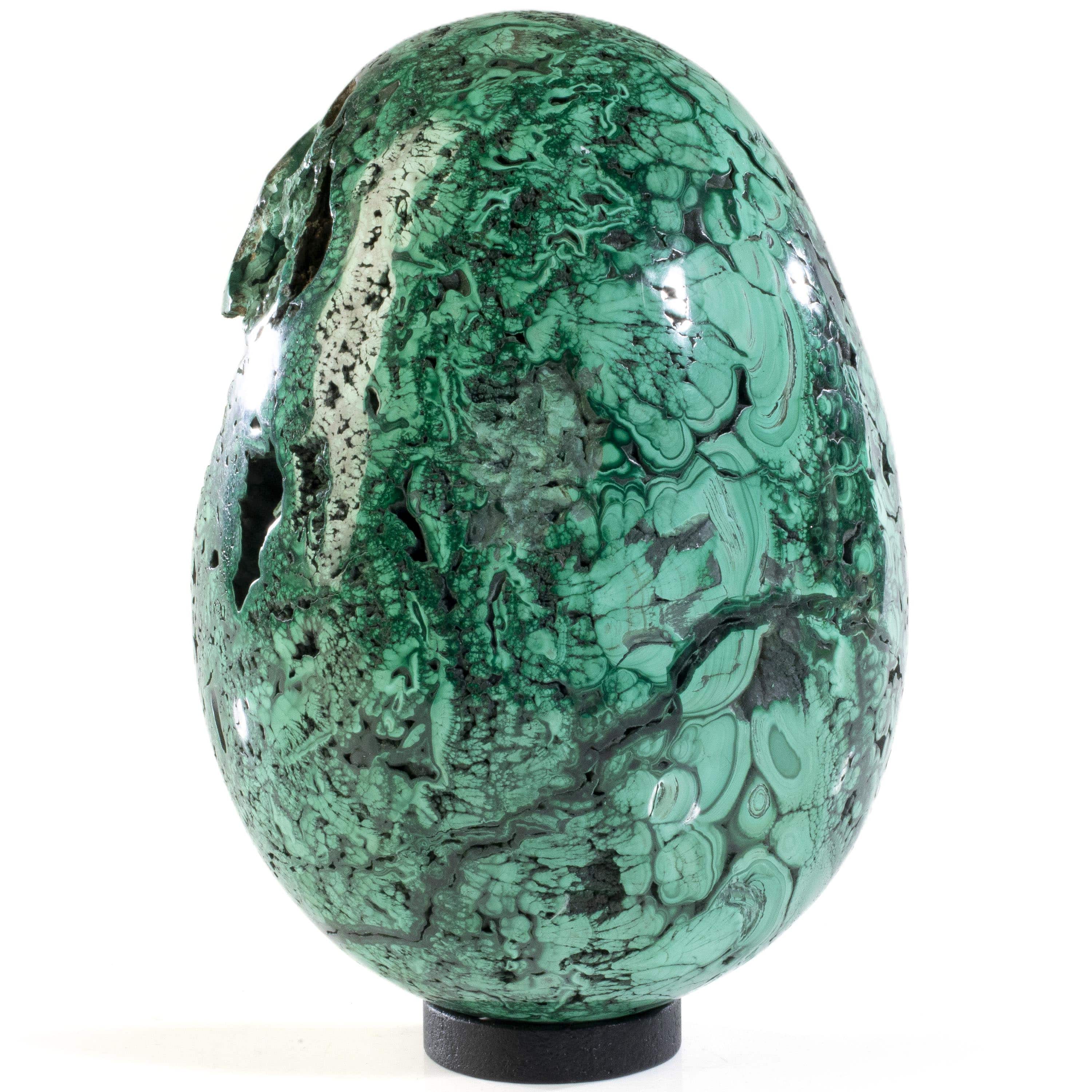 Kalifano Malachite Malachite Egg Carving 5" / 5,120g EGG11600-MA.001