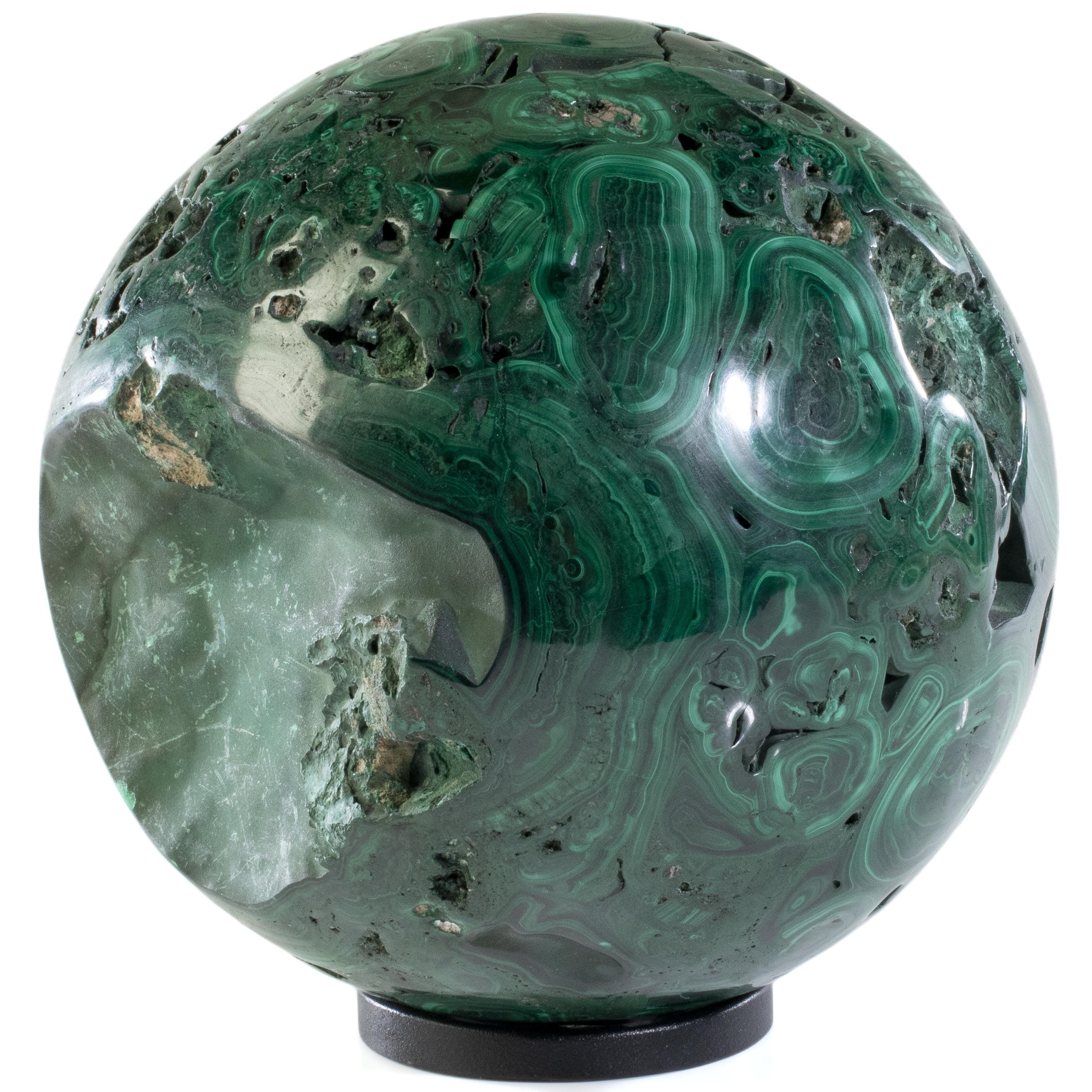 Kalifano Malachite Malachite Sphere Carving 8" / 16,880g SP43600-MA.001