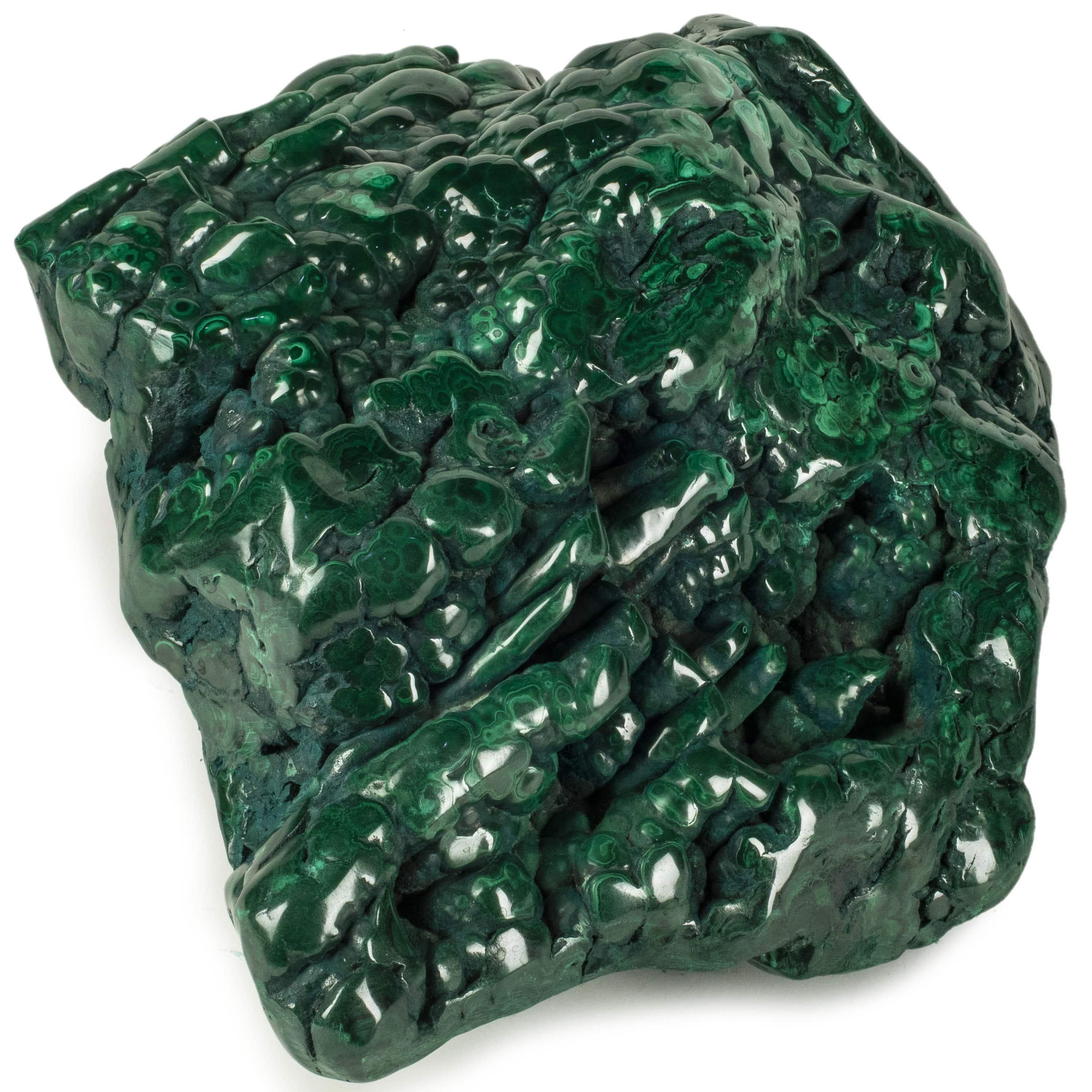 Kalifano Malachite Rare Natural Green Malachite Polished Freeform Specimen from Congo - 15.5 kg / 34.1 lbs MA10000.001
