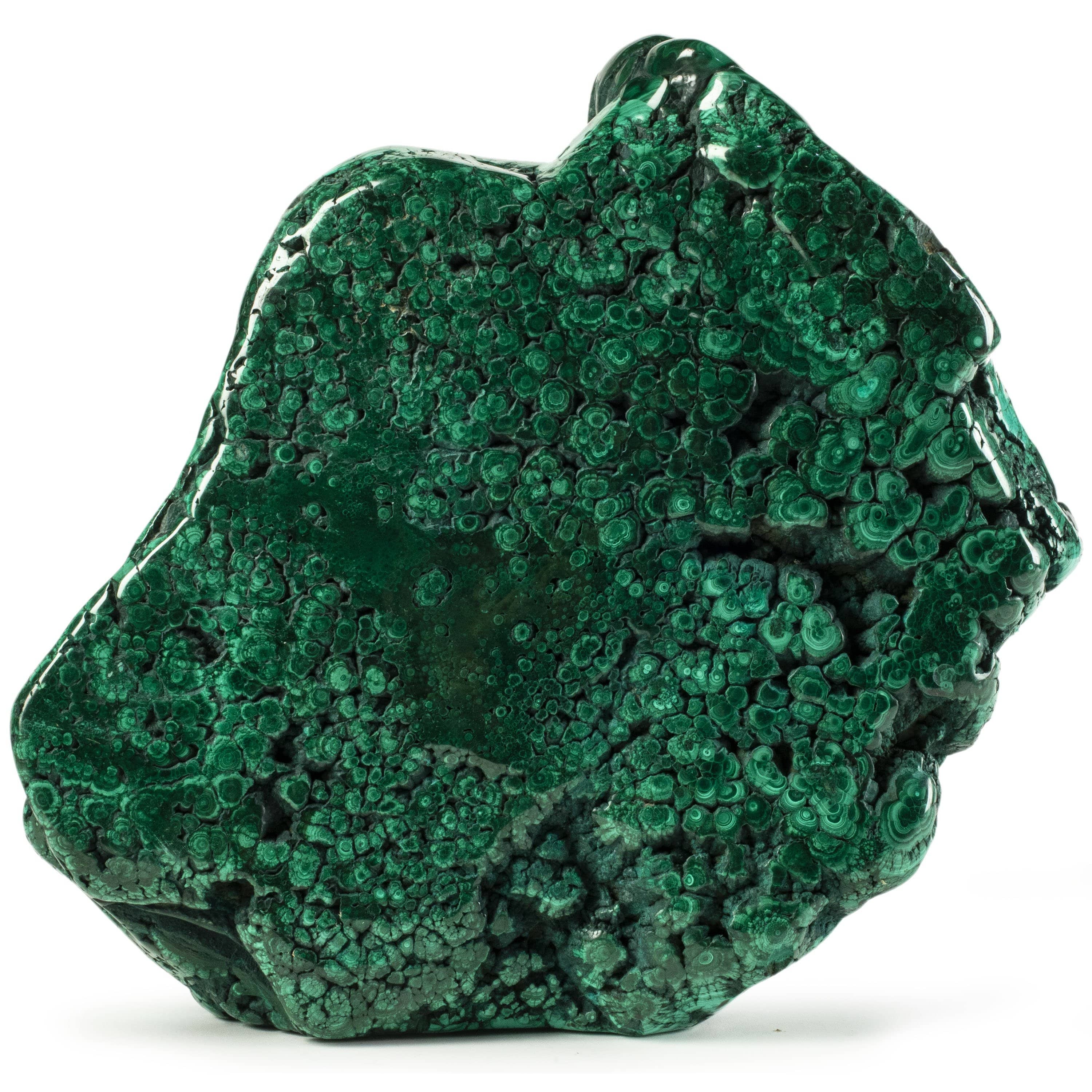 Kalifano Malachite Rare Natural Green Malachite Polished Freeform Specimen from Congo - 16.7 kg / 36.9 lbs MA11500.001