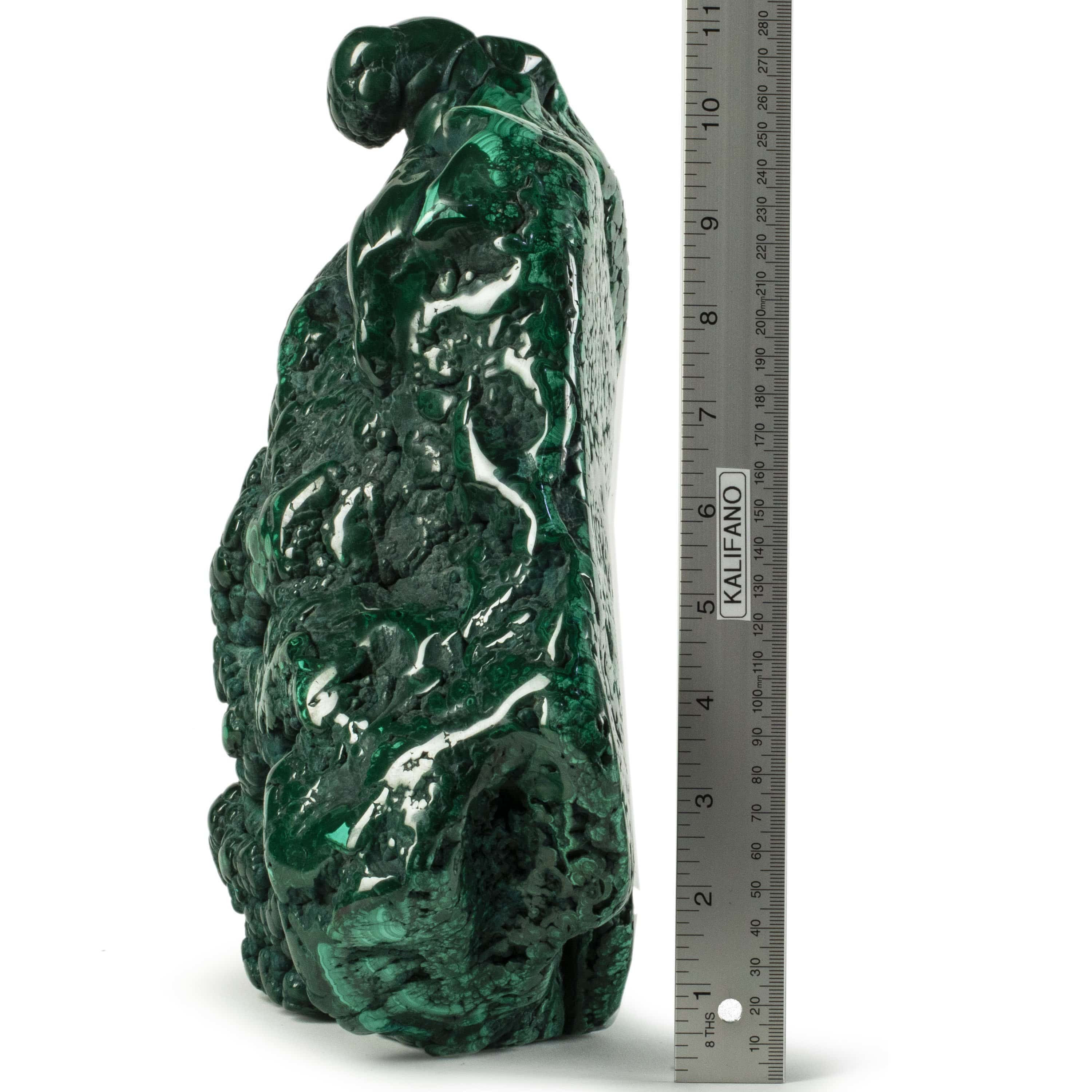 Kalifano Malachite Rare Natural Green Malachite Polished Freeform Specimen from Congo - 16.7 kg / 36.9 lbs MA11500.001