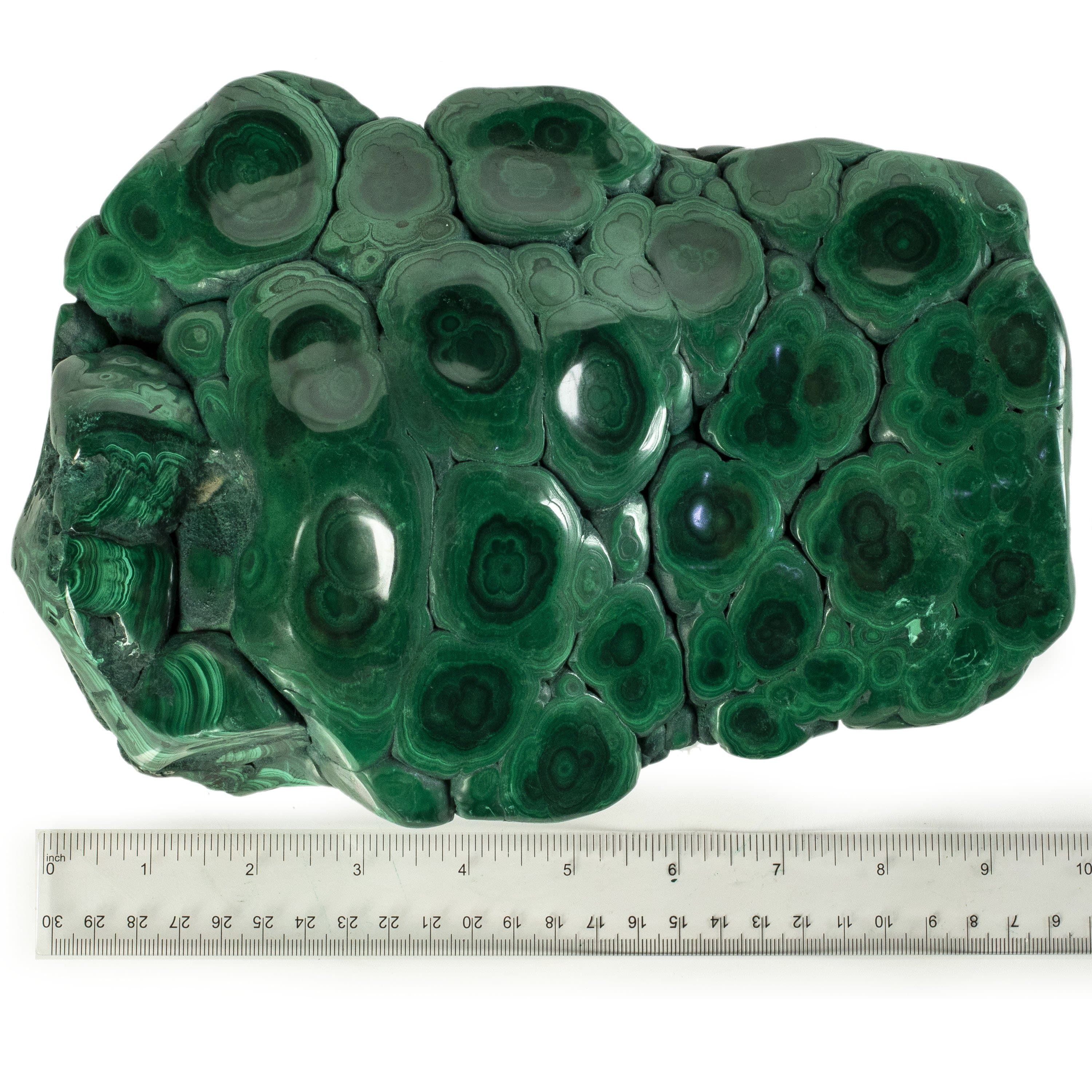 Kalifano Malachite Rare Natural Green Malachite Polished Freeform Specimen from Congo - 5.9 kg / 13.1 lbs MA3800.001