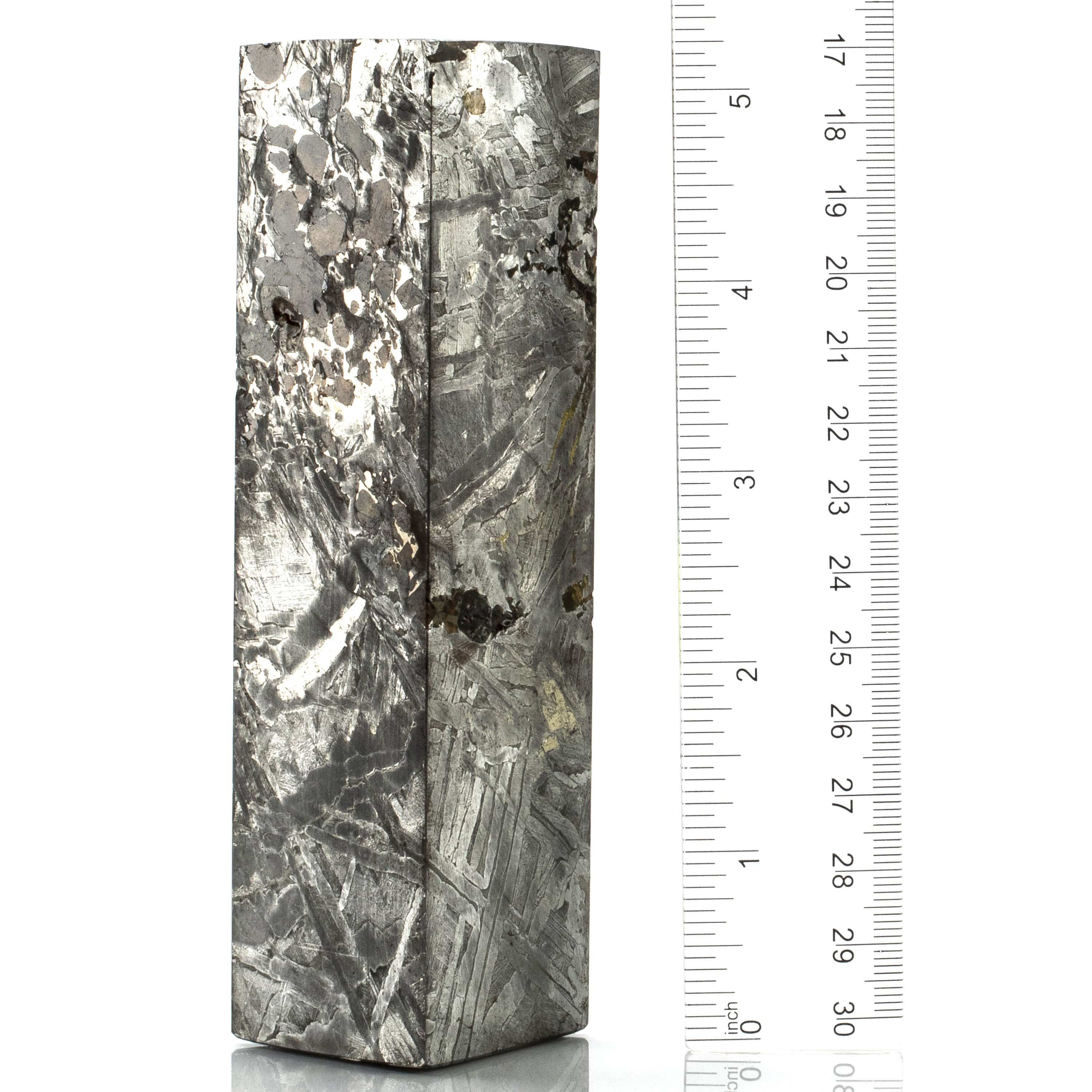Kalifano Meteorites Natural Seymchan Meteorite from Russia - 650 grams / 5.5‚Äù MTS24000.001